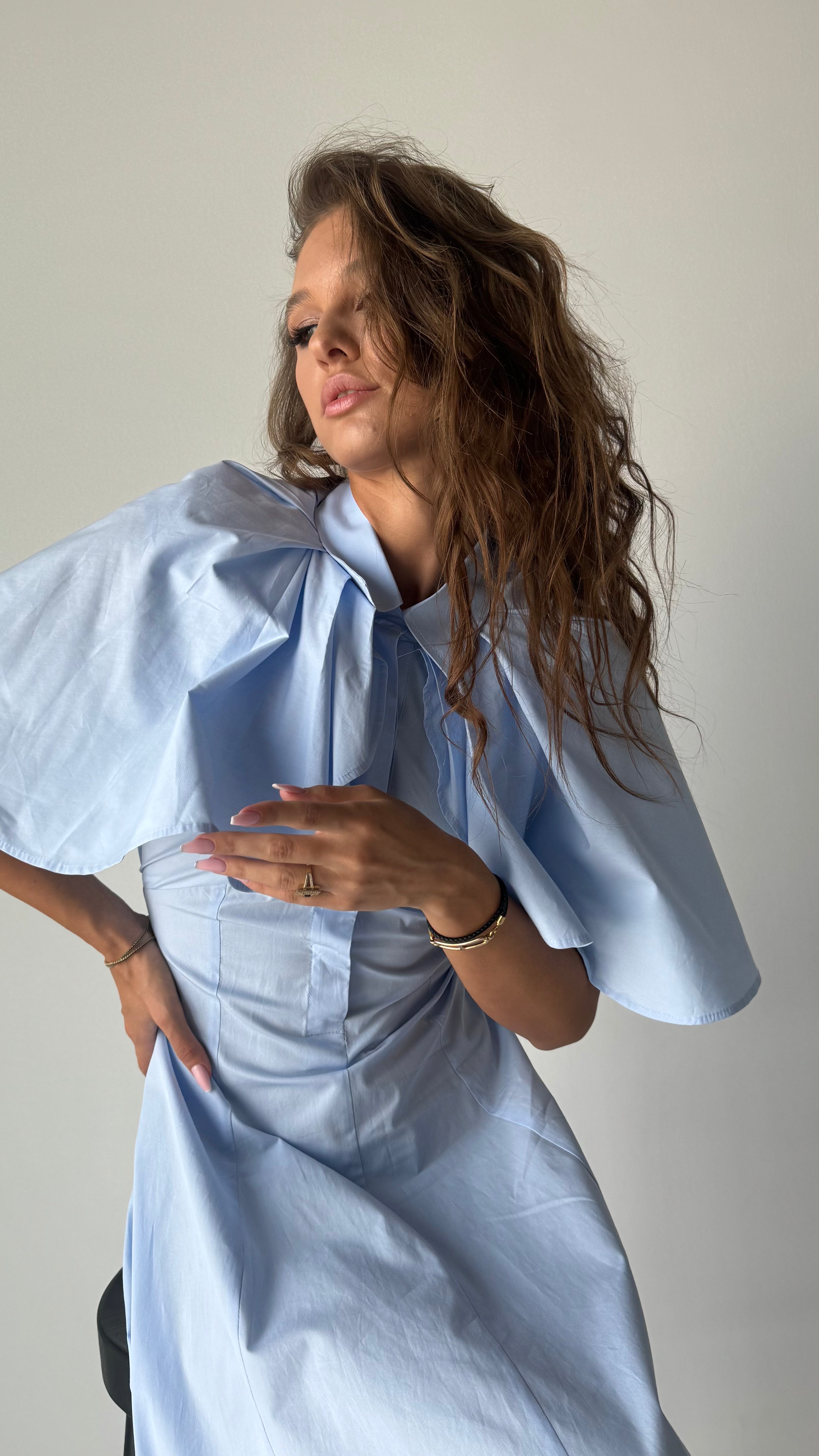 Mate by Code8 Wing - Shoulder Midi Dress