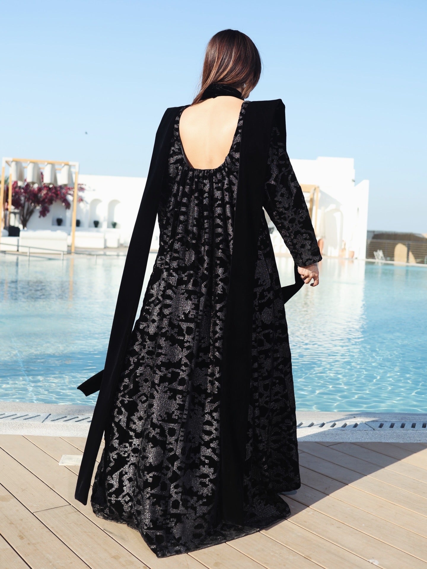 The Structured Shoulder Kaftan