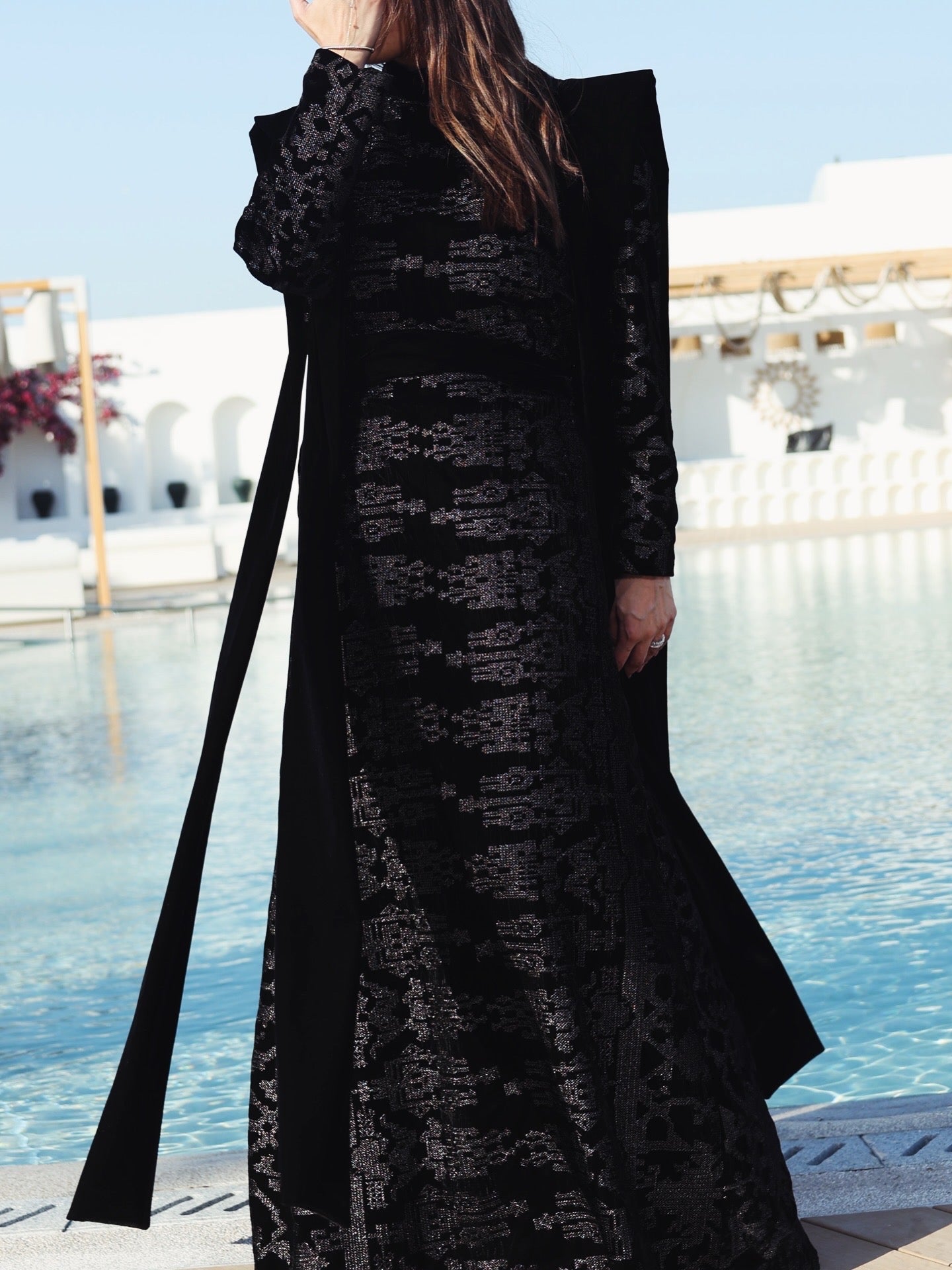 The Structured Shoulder Kaftan