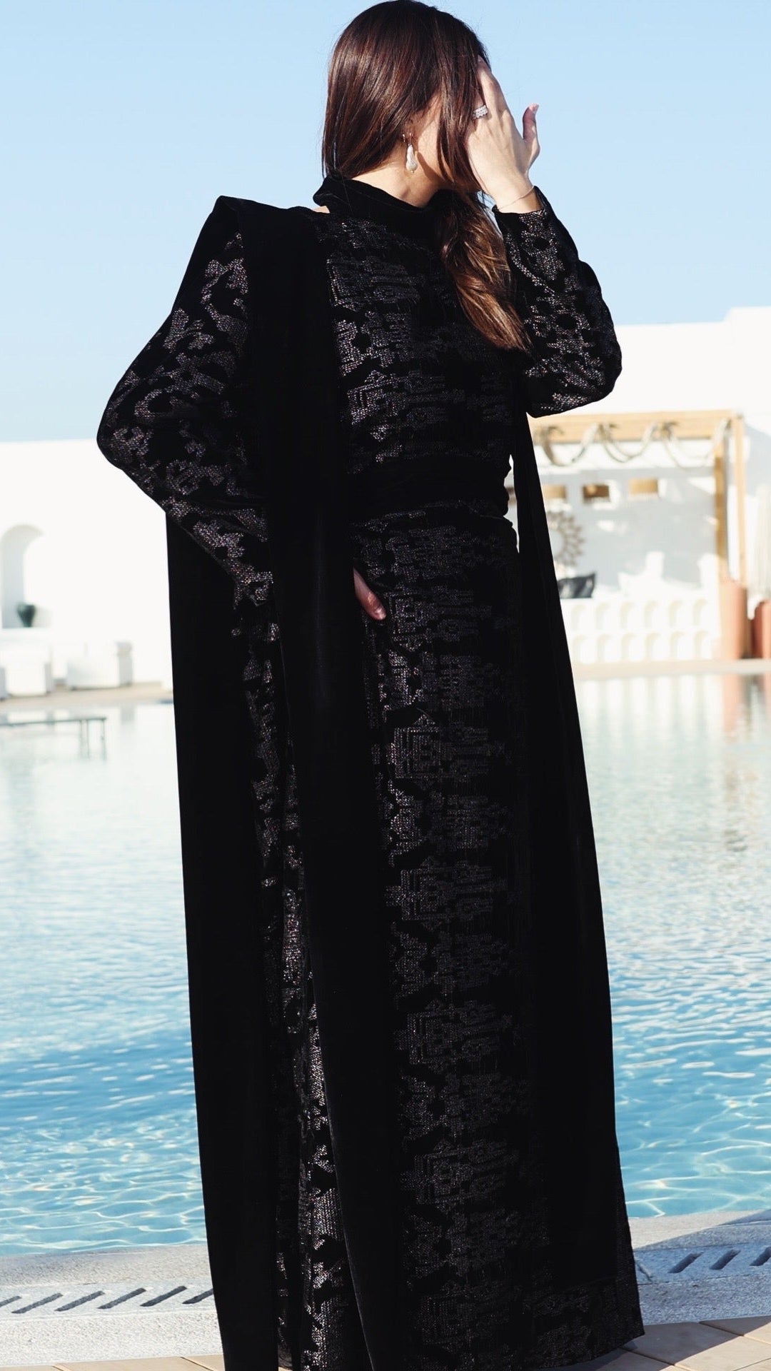 The Structured Shoulder Kaftan