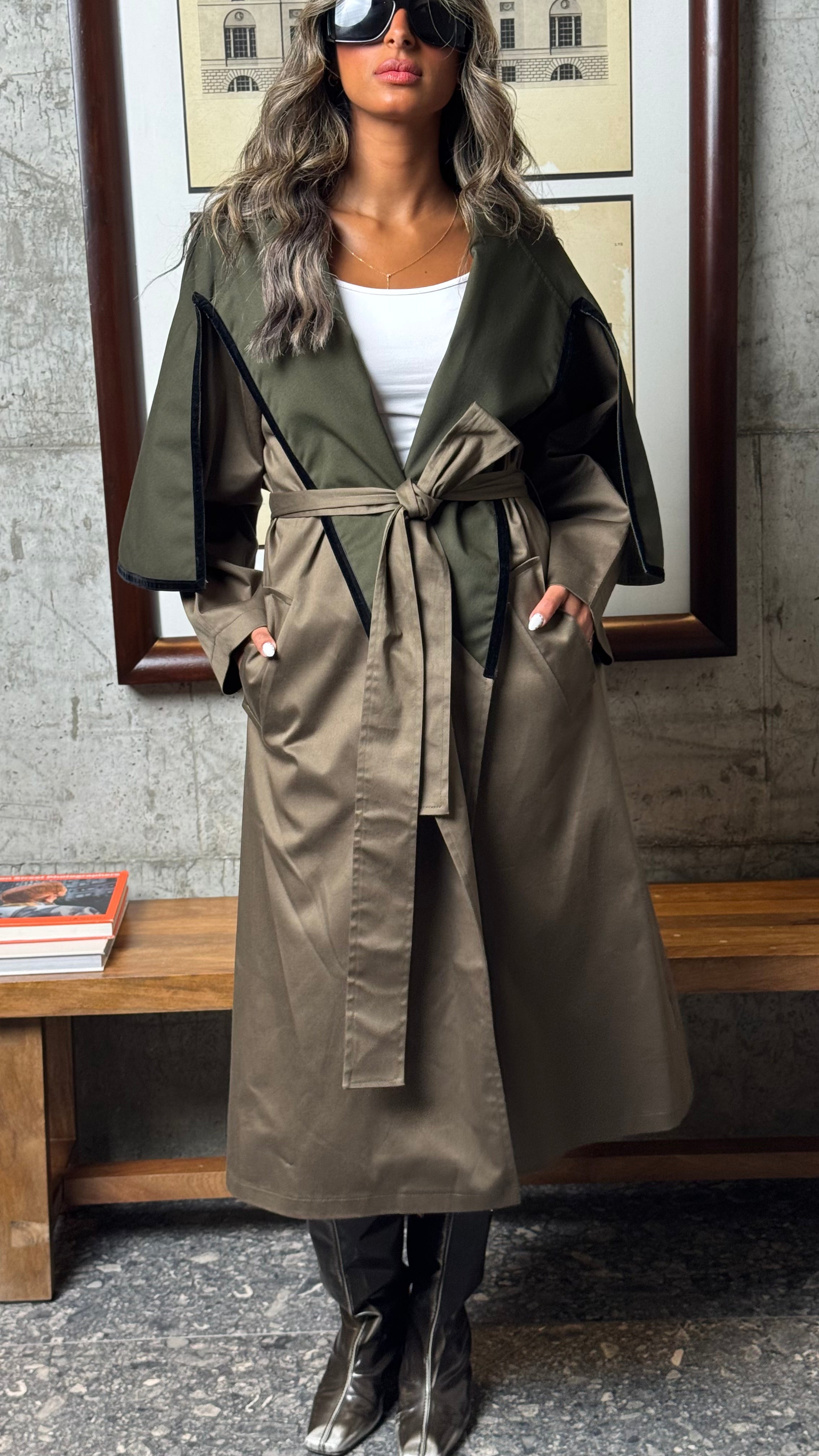 Mate by Code8 Shadow Regent Trench