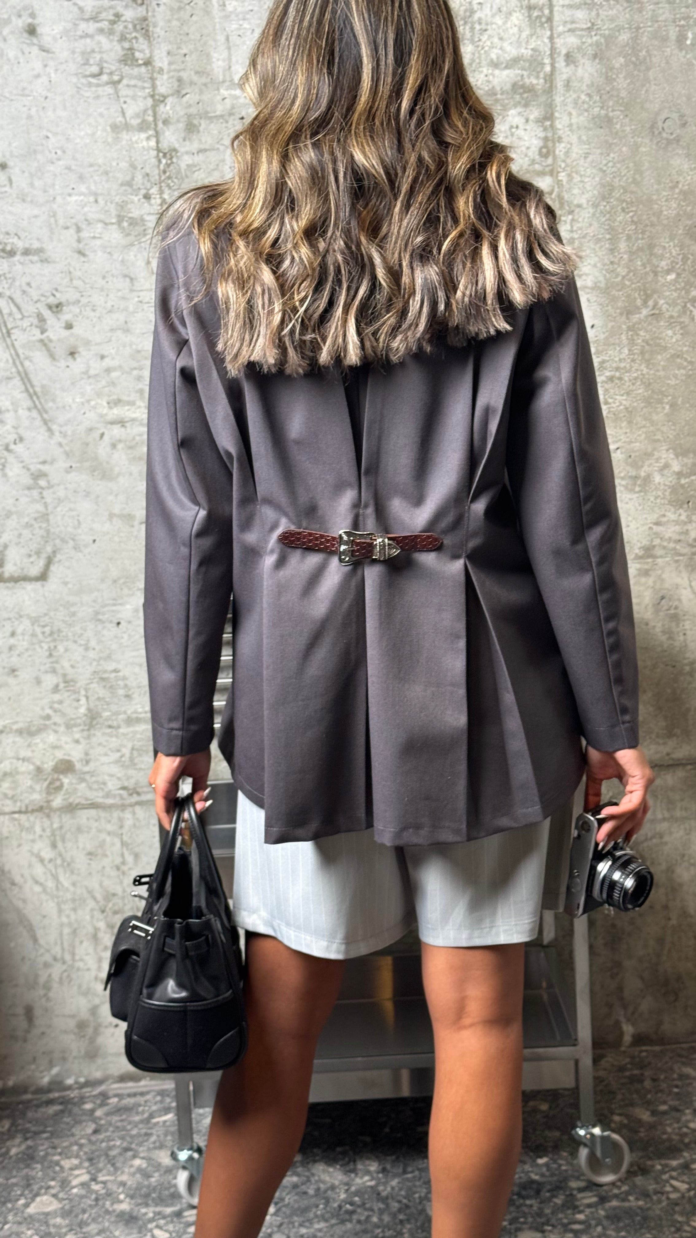 Mate by Code8 Detailed Short Jacket