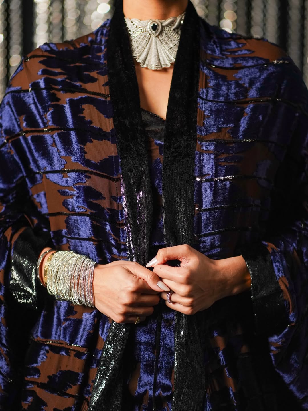 The Midnight Sapphire Dress