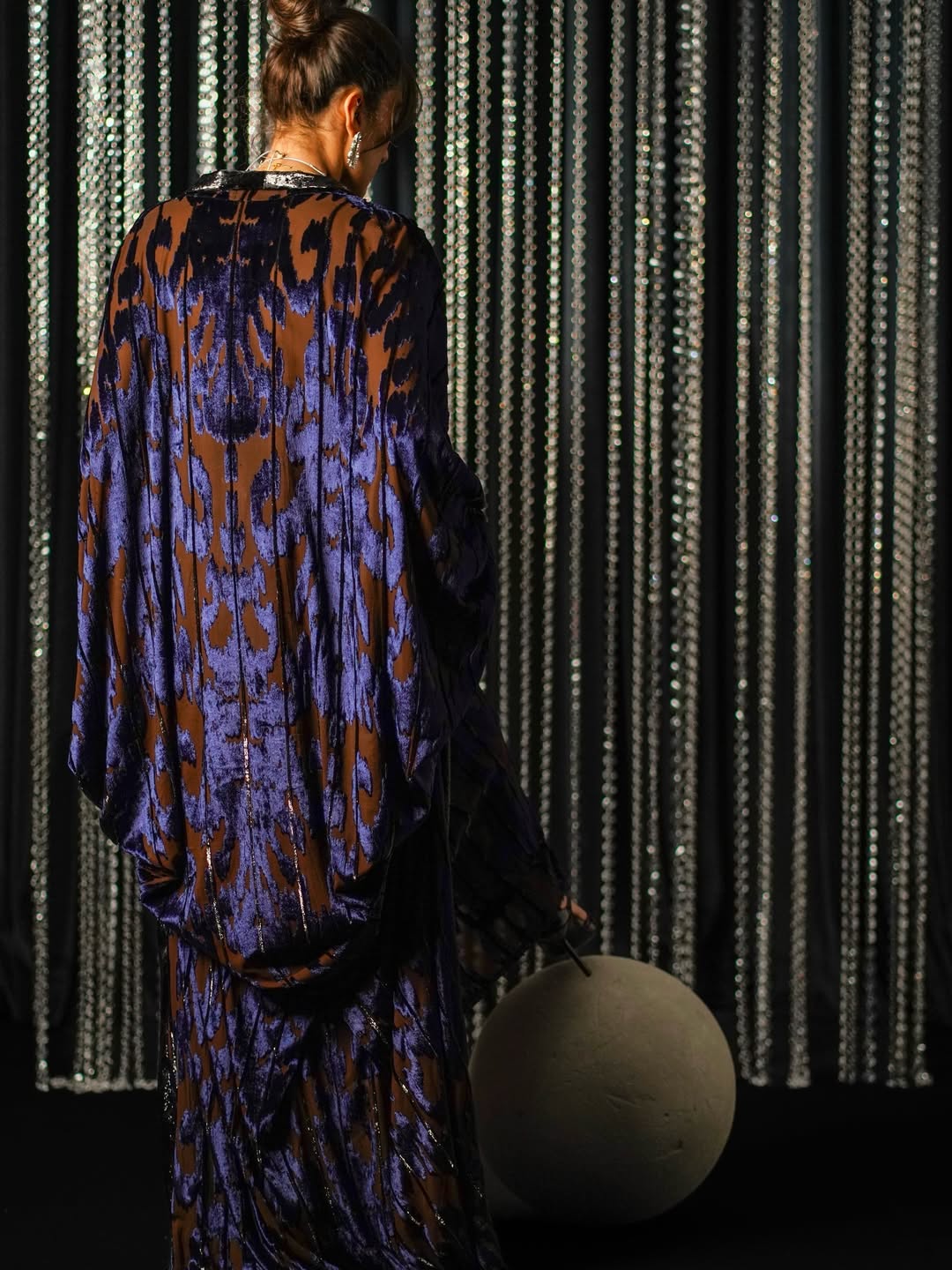 The Midnight Sapphire Dress