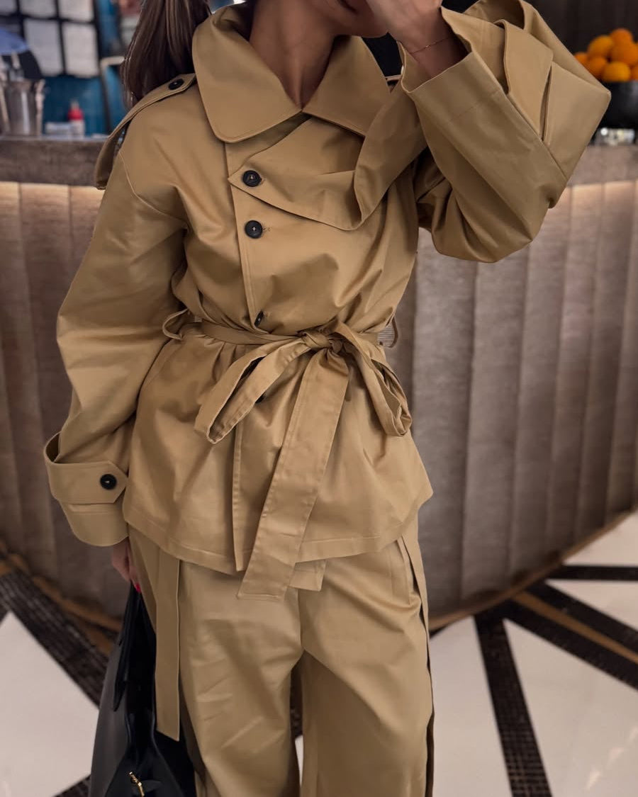 The Uptown Trench Set