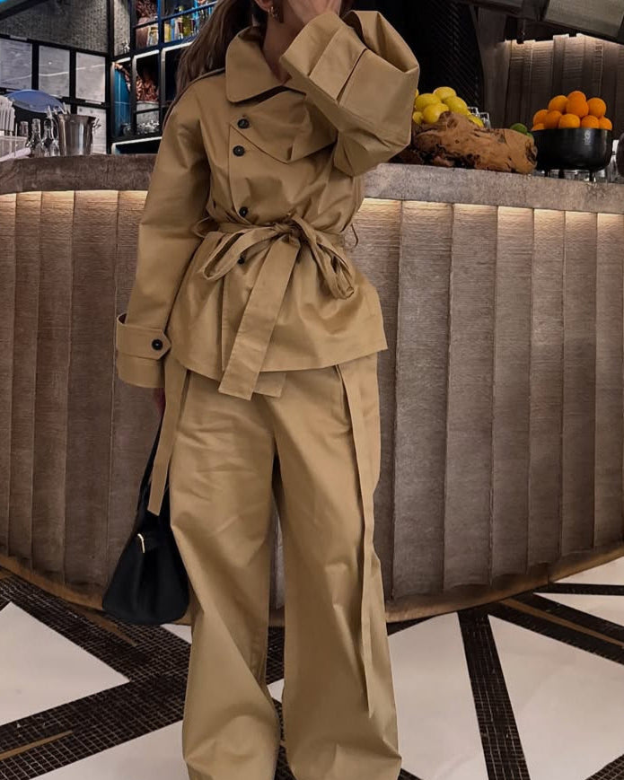 The Uptown Trench Set