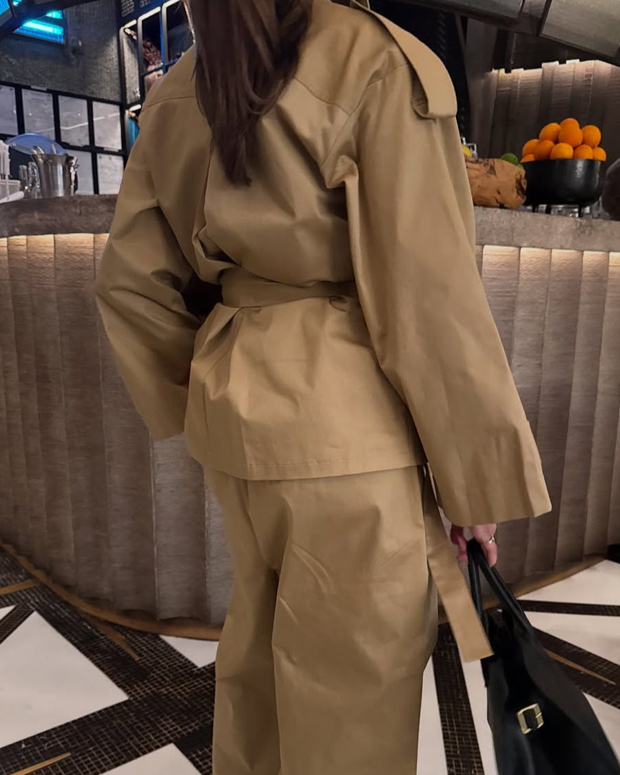 The Uptown Trench Set