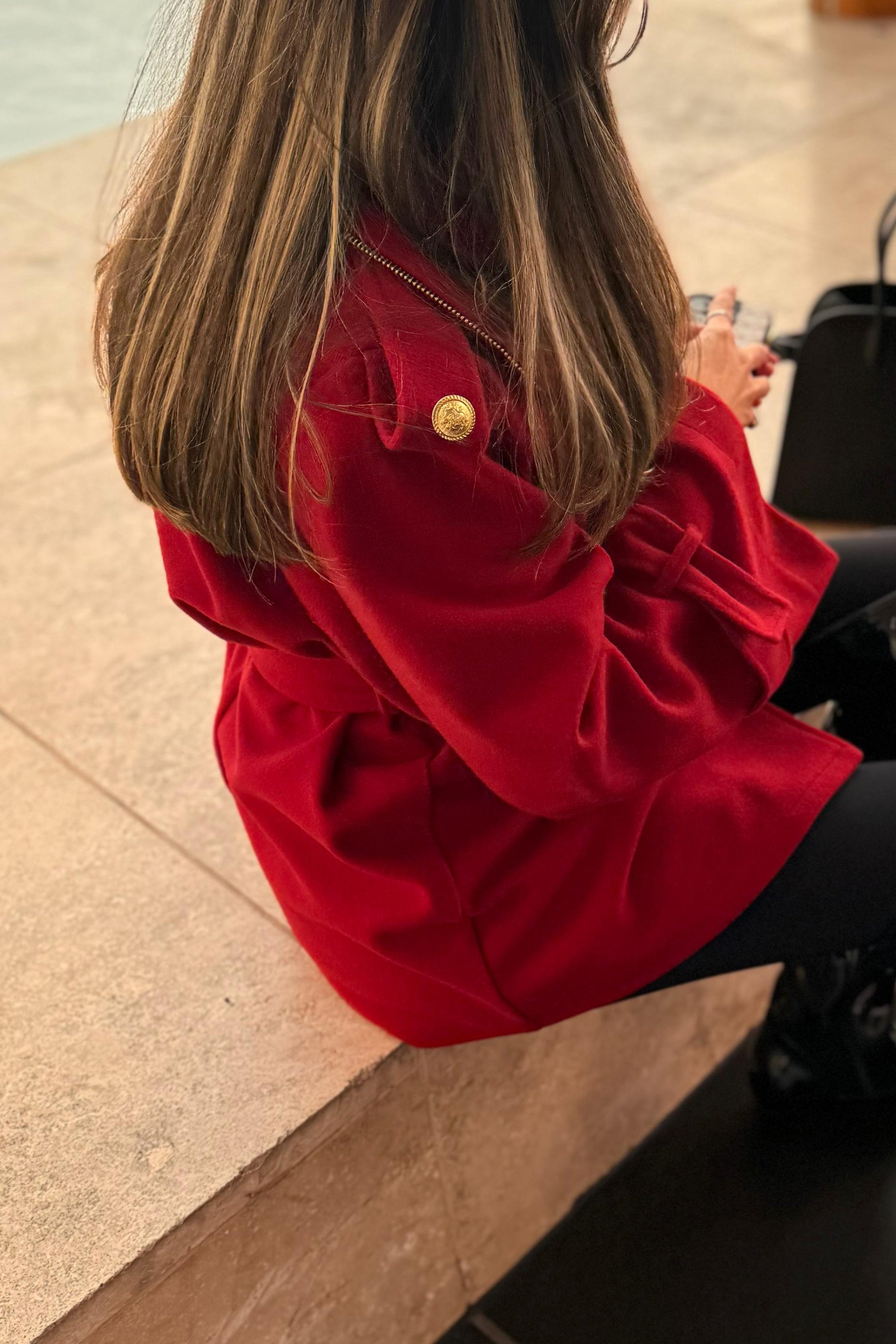 Detailed Winter Short Jacket