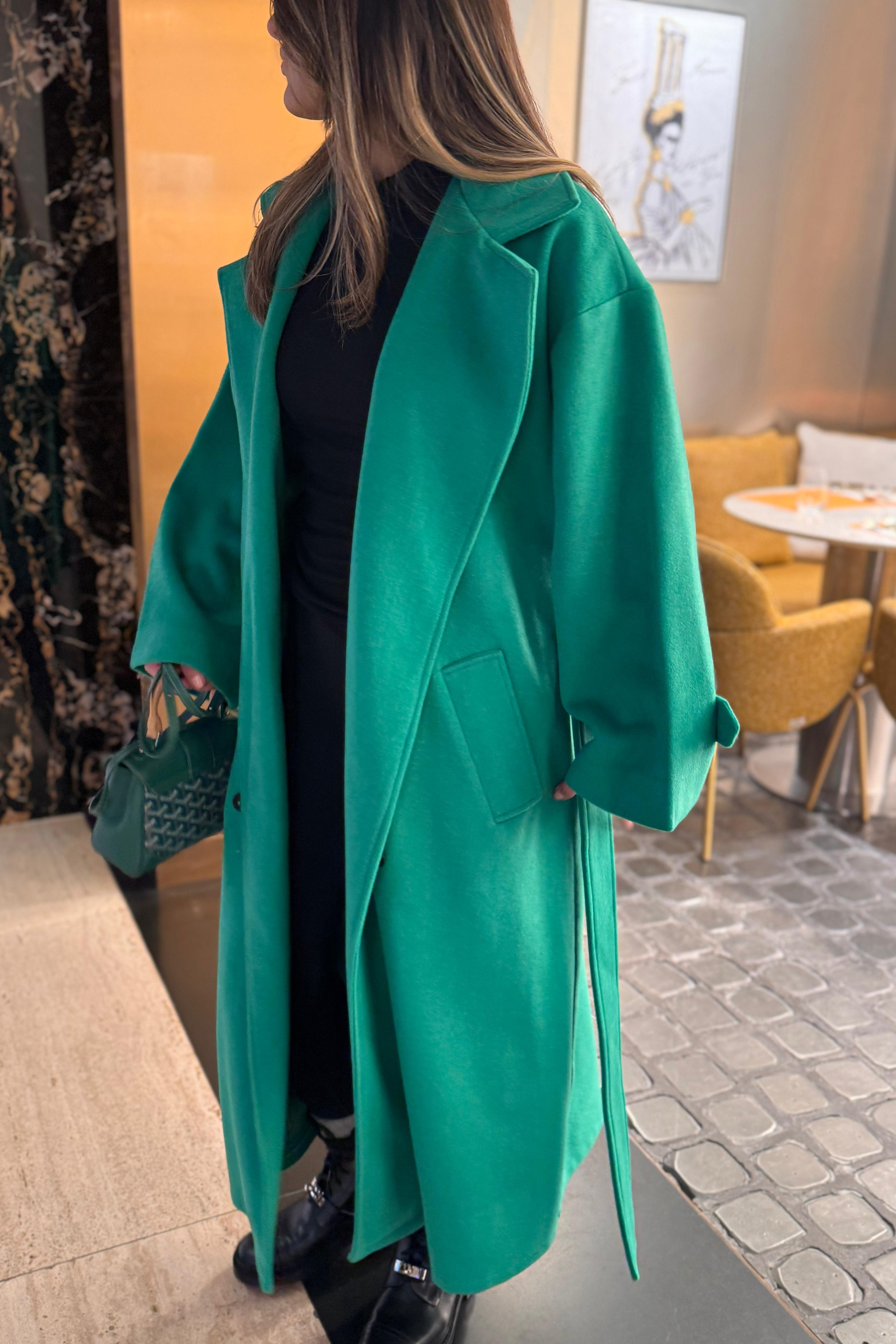 Long Belted Coat