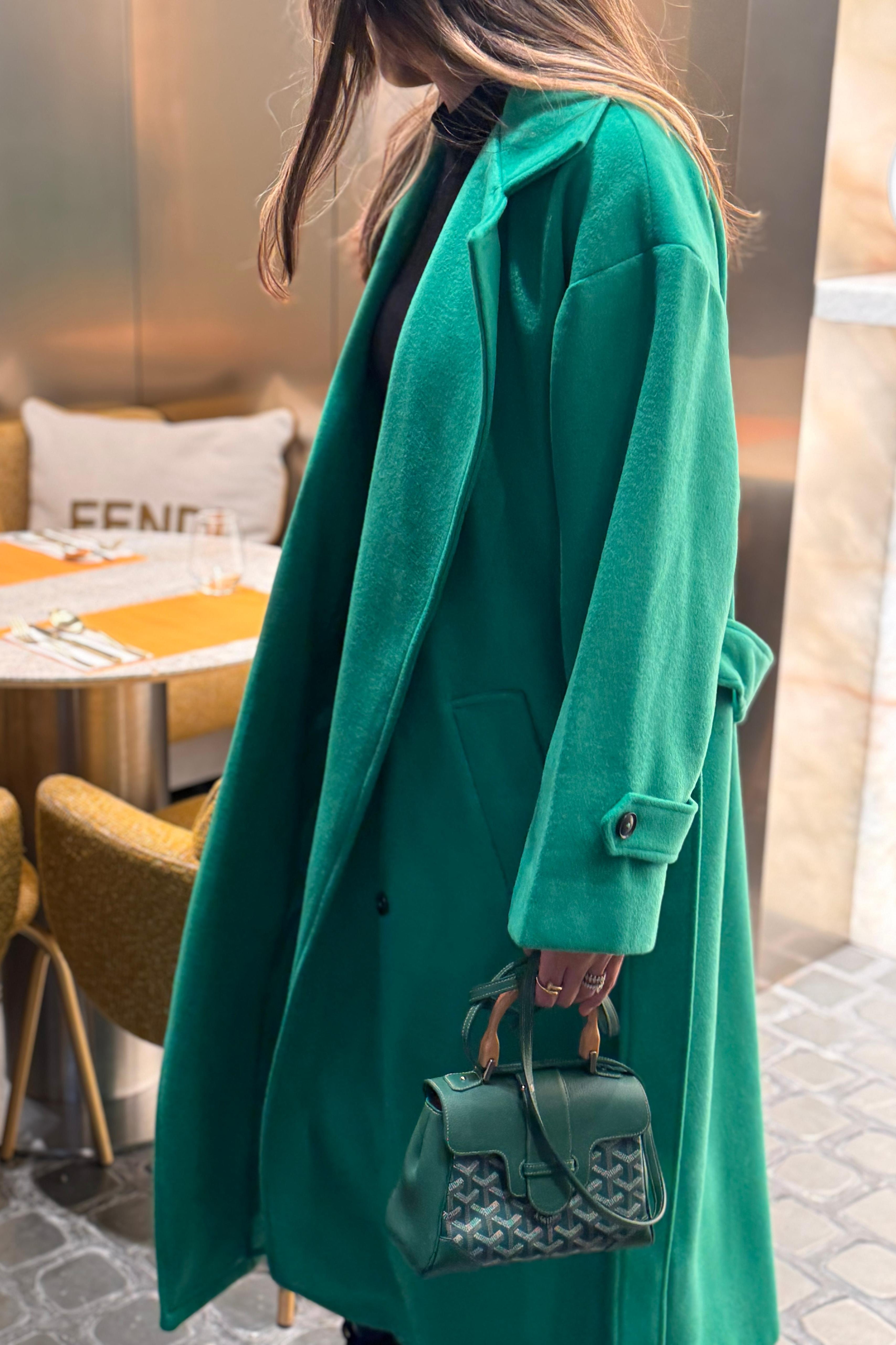 Long Belted Coat
