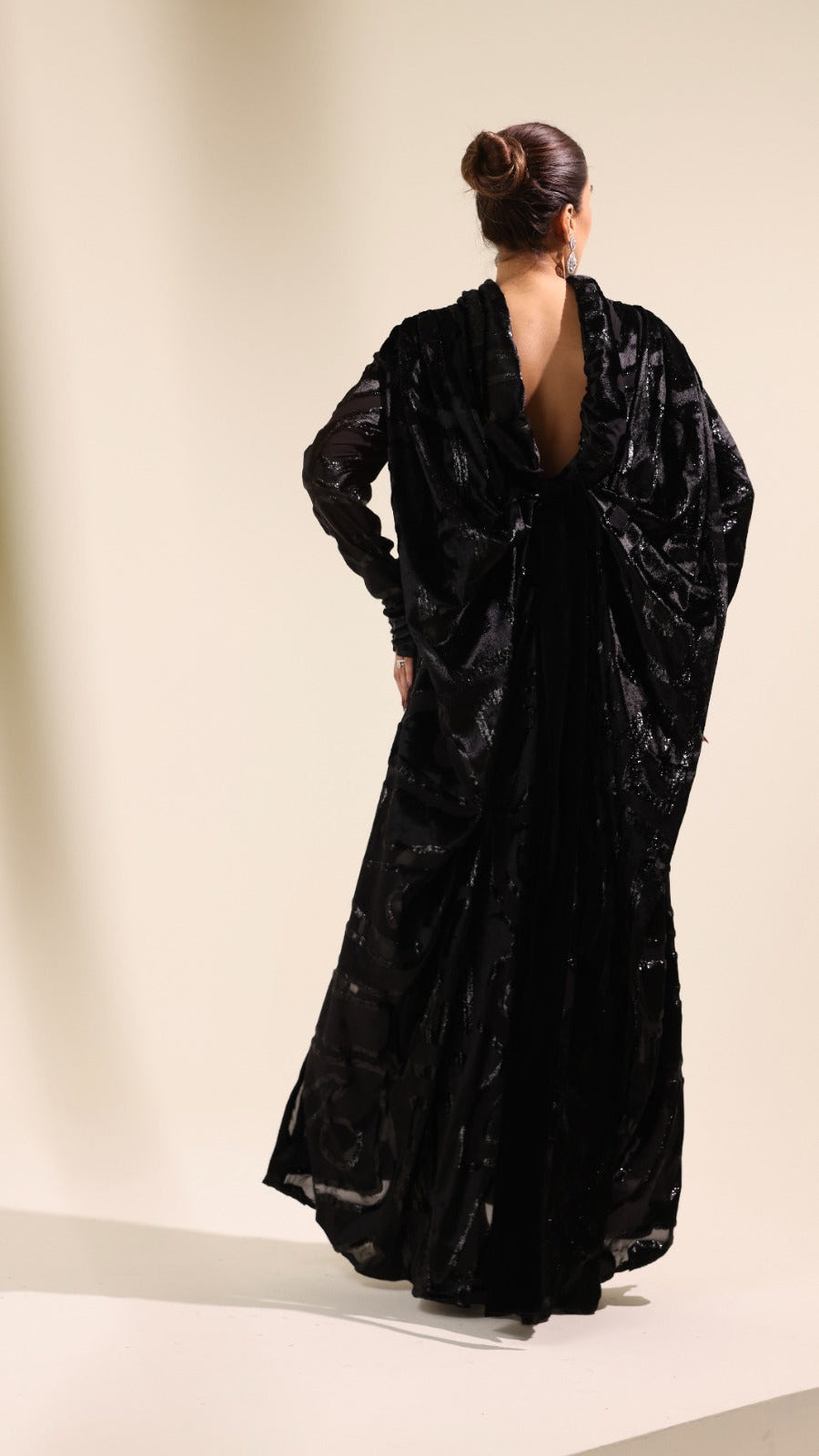 The Belted Velvet Eclipse Dress