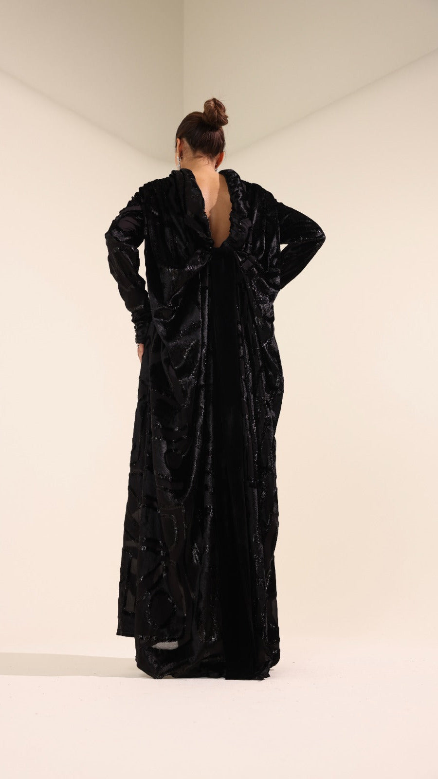 The Belted Velvet Eclipse Dress