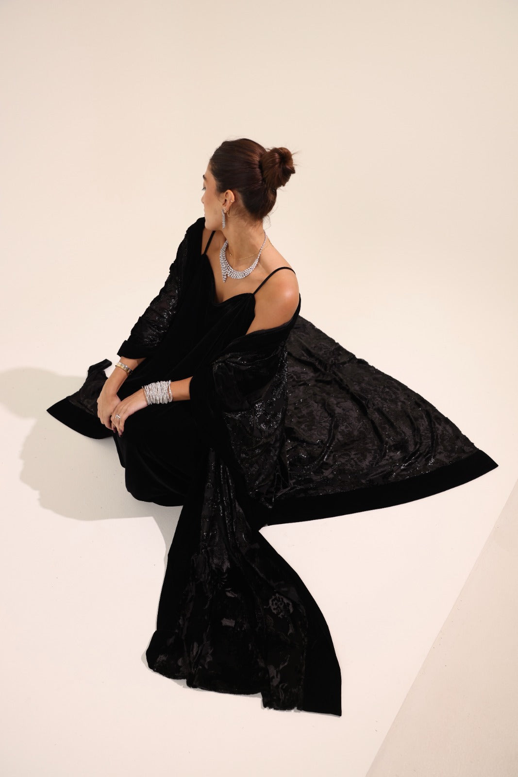 The Obsidian Veil Dress