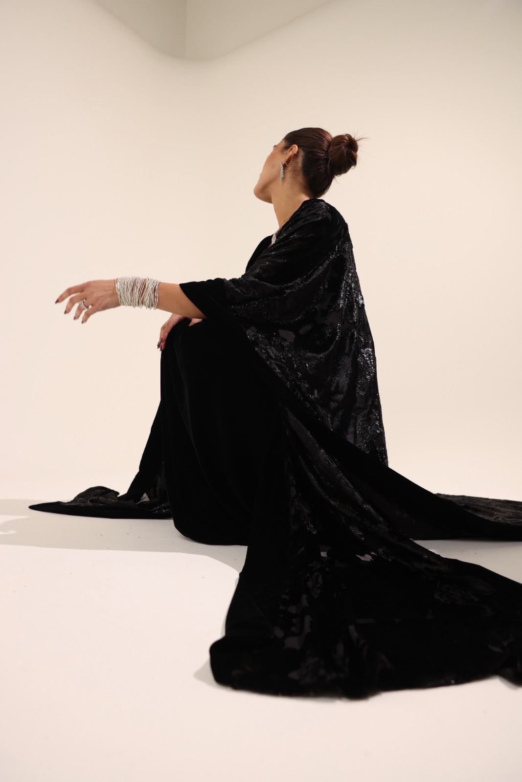 The Obsidian Veil Dress