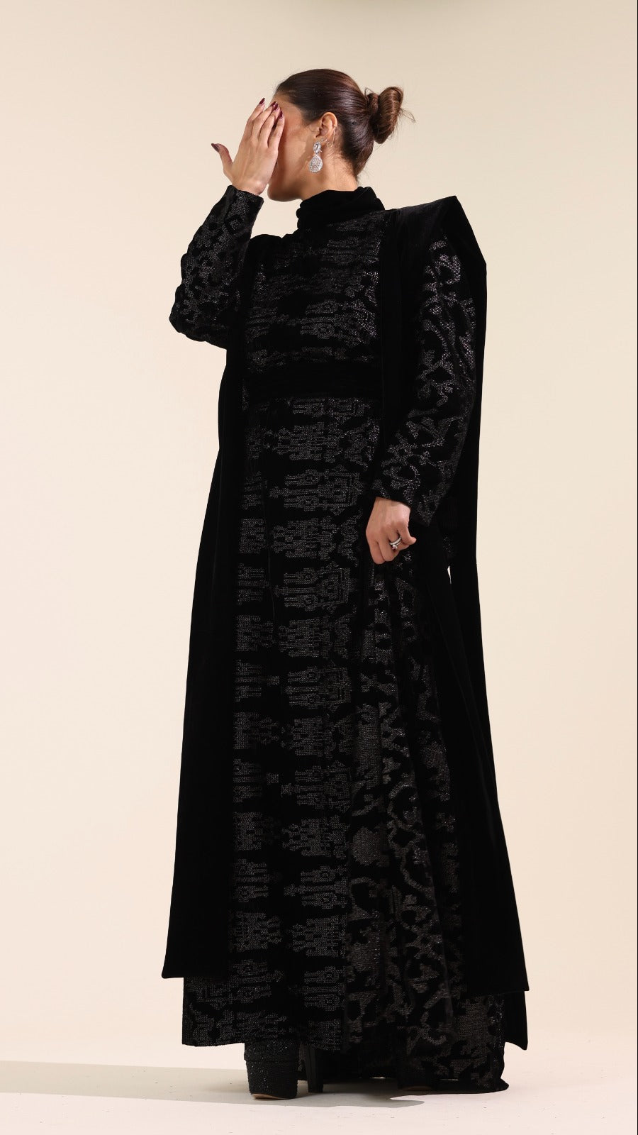 The Structured Shoulder Party Dress