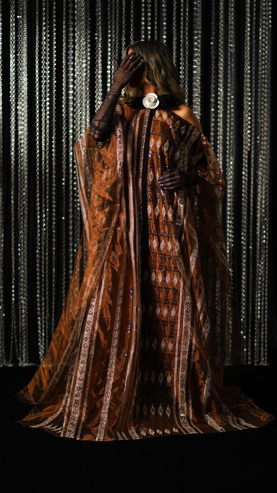 Sheer Overlay Kaftan