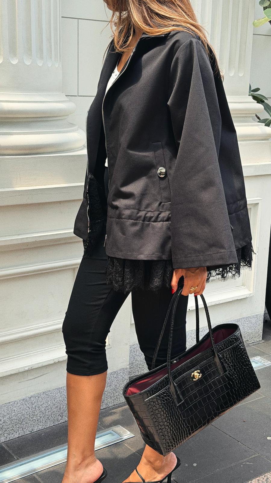 Midnight Dentelle Jacket