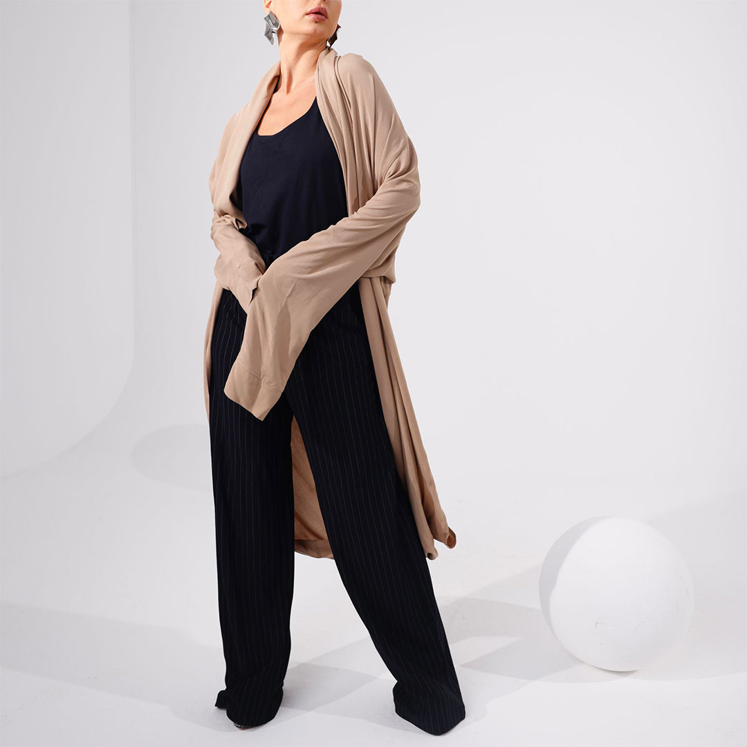 Asymmetric Long Cardigan