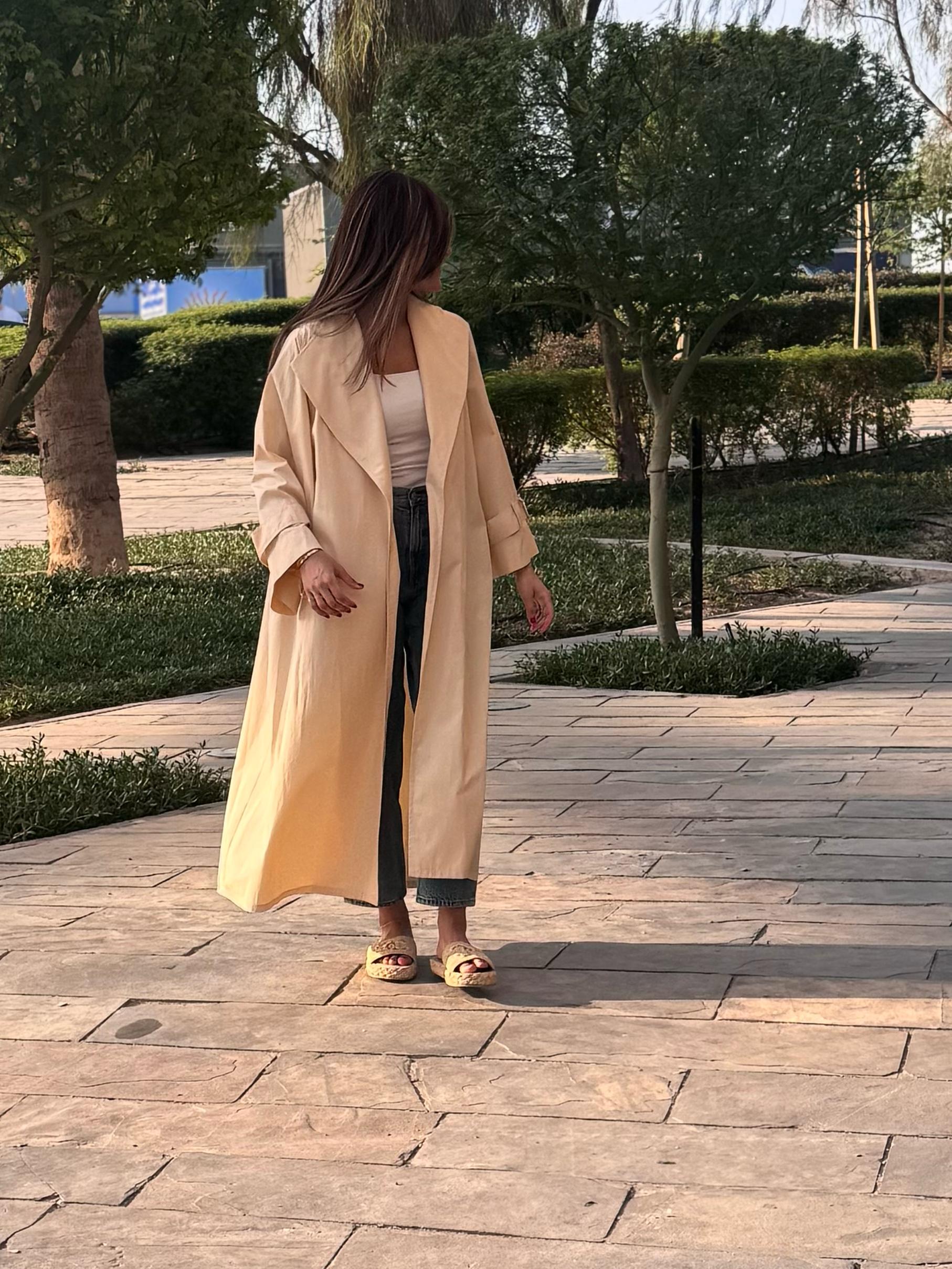 Long Plain Jacket