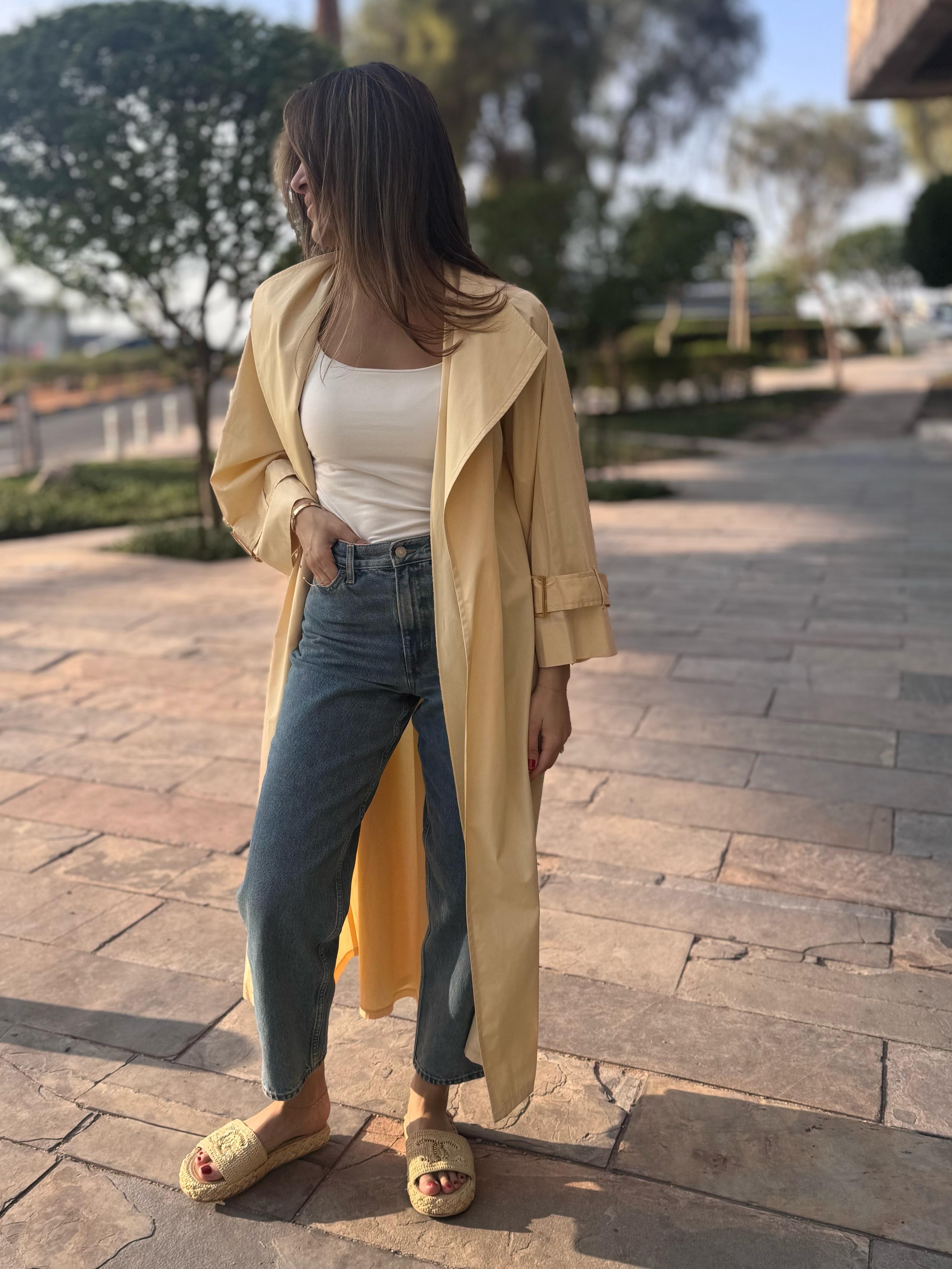 Long Plain Jacket