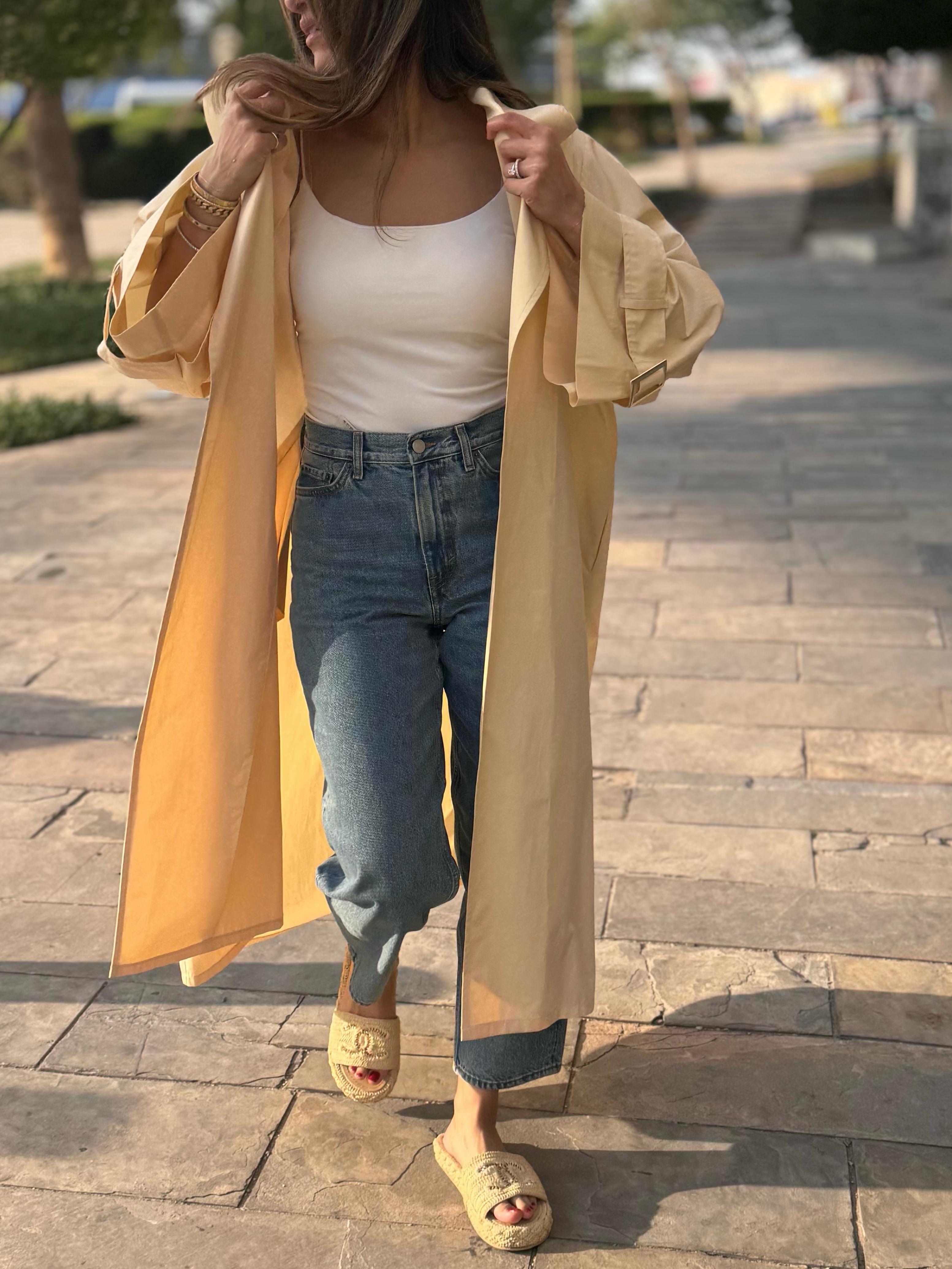 Long Plain Jacket