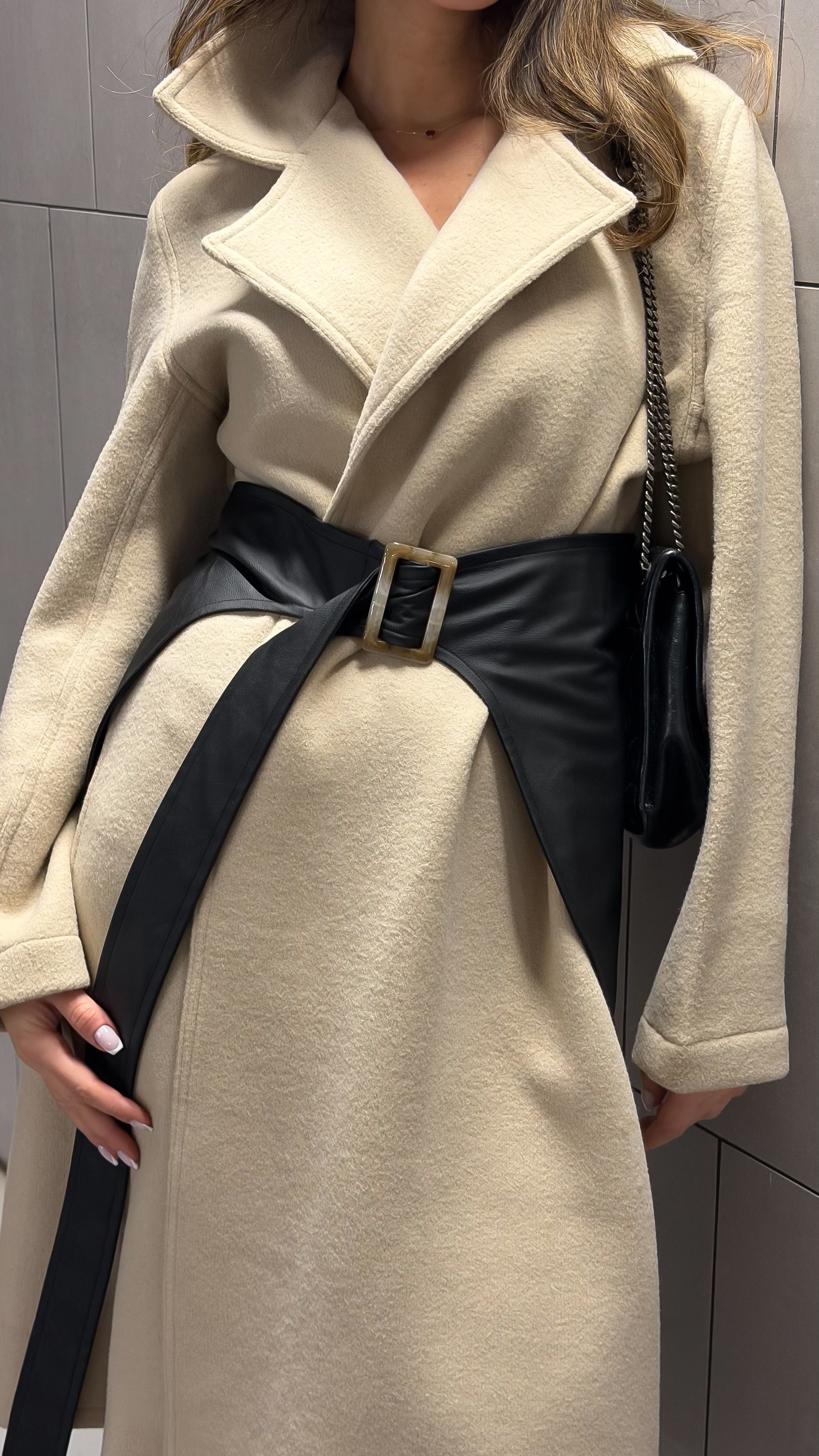 Mate by Code8 The Axis Belted Trench