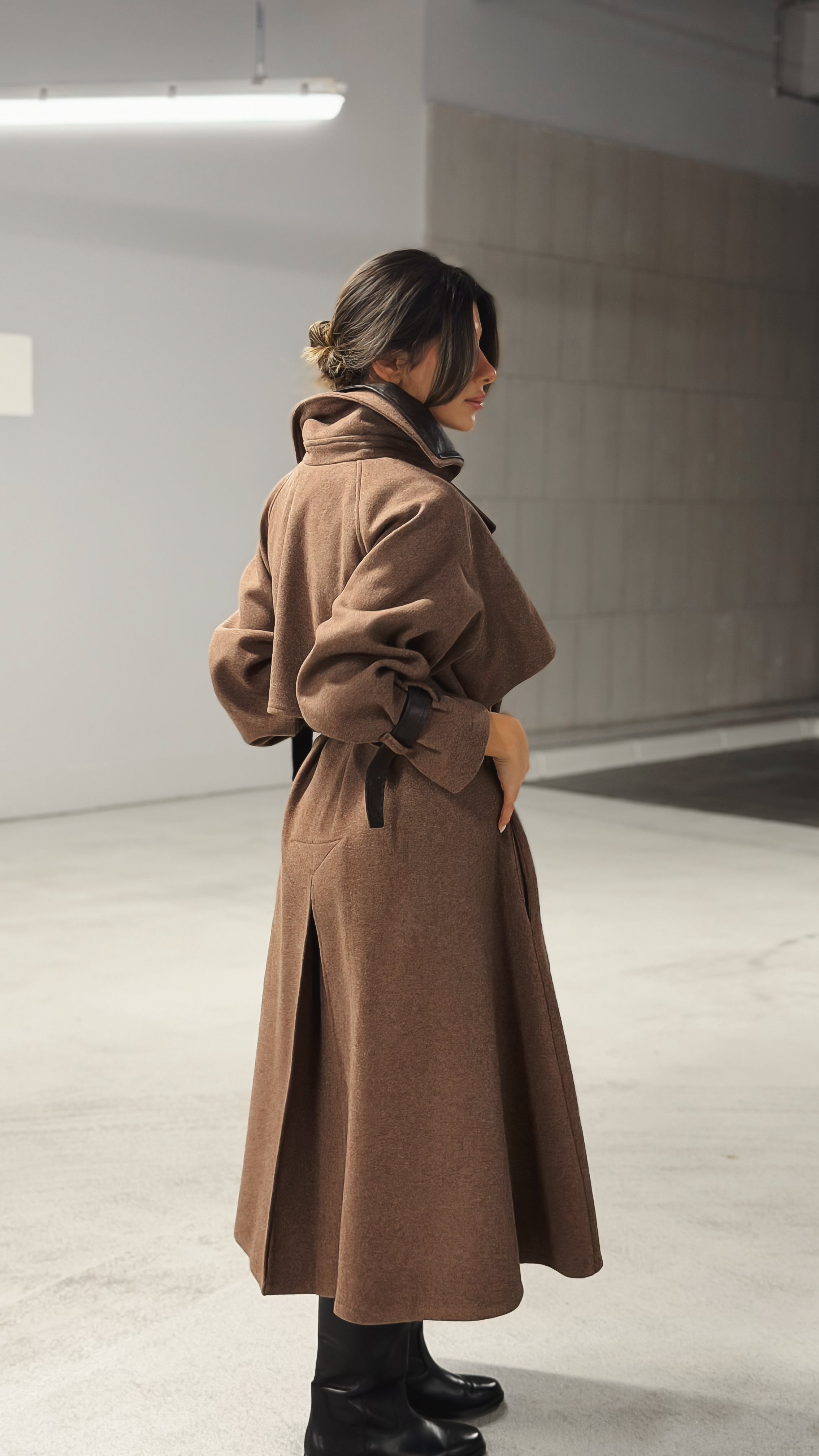 Mate By Code8 Mocha Muse Trench