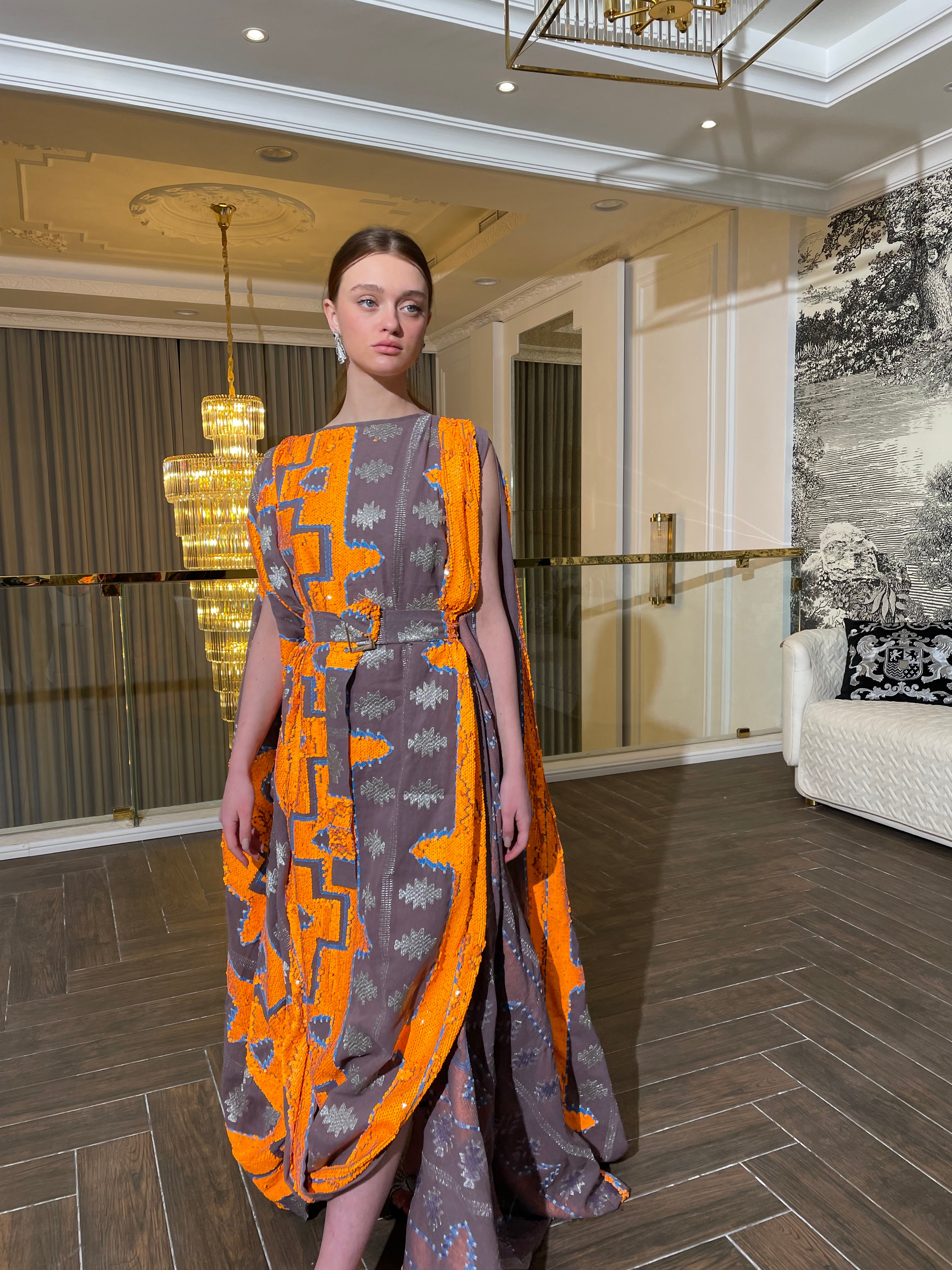 Autumn Embroided Dress