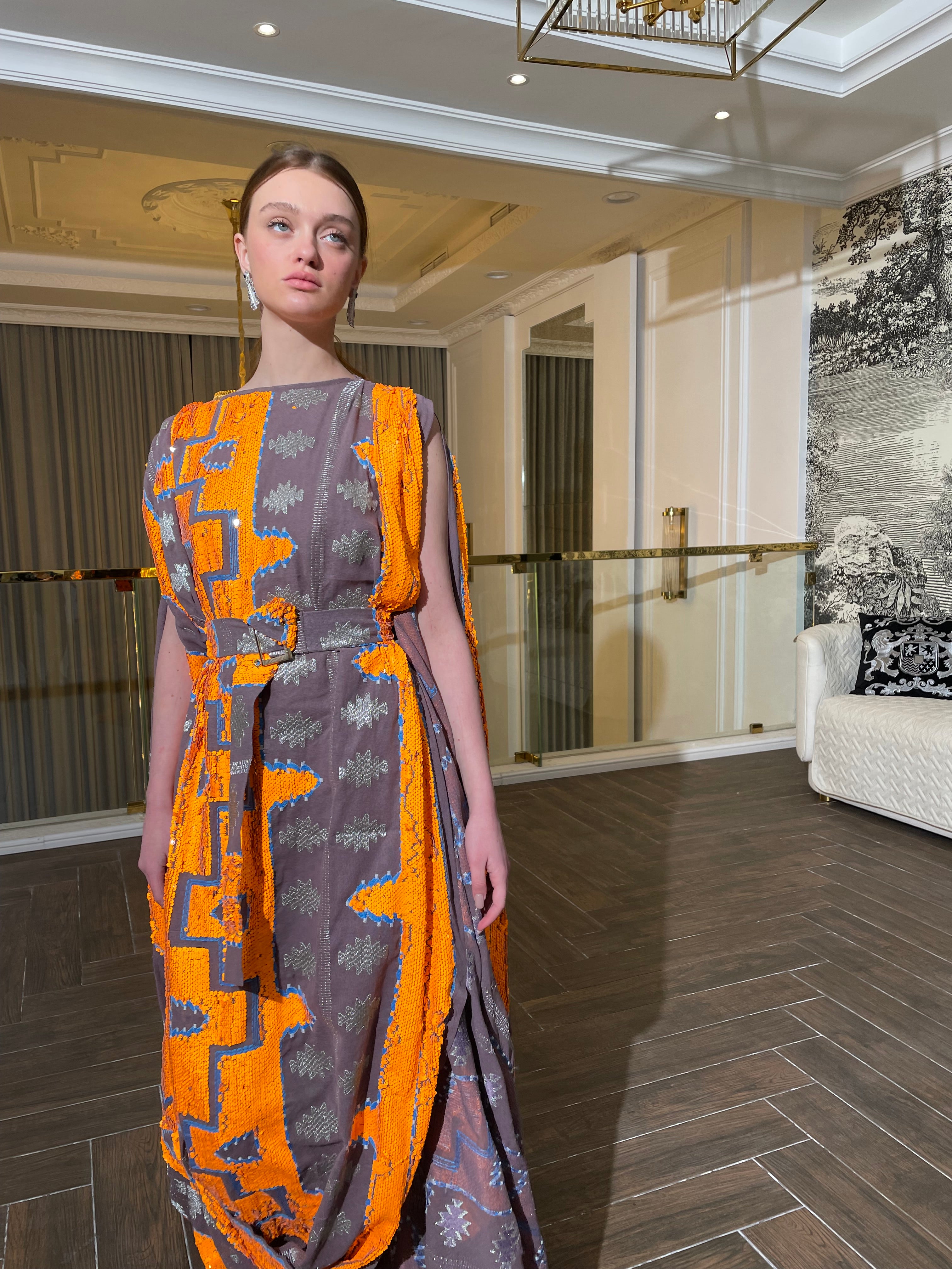 Autumn Embroided Dress