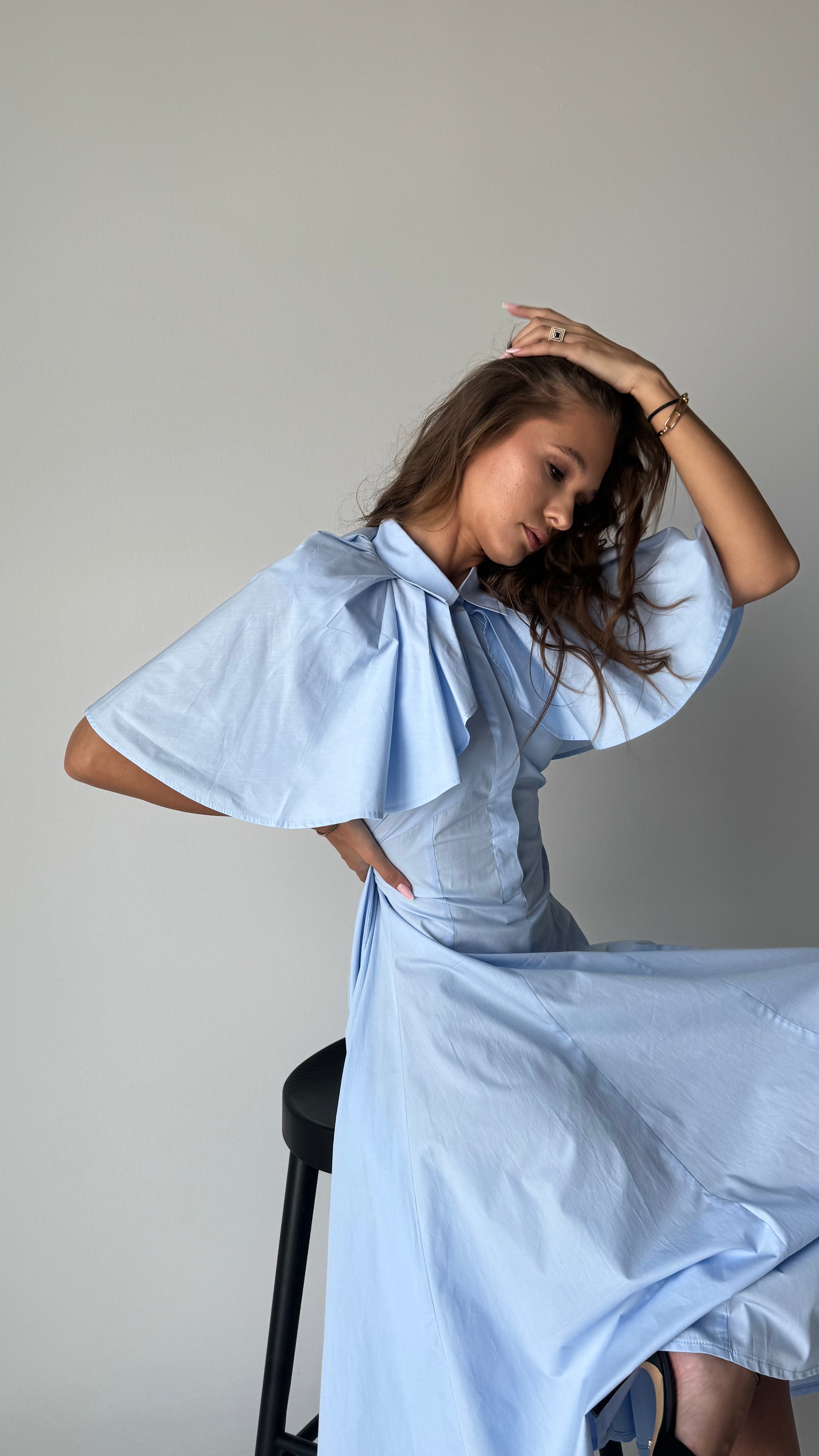 Mate by Code8 Wing - Shoulder Midi Dress