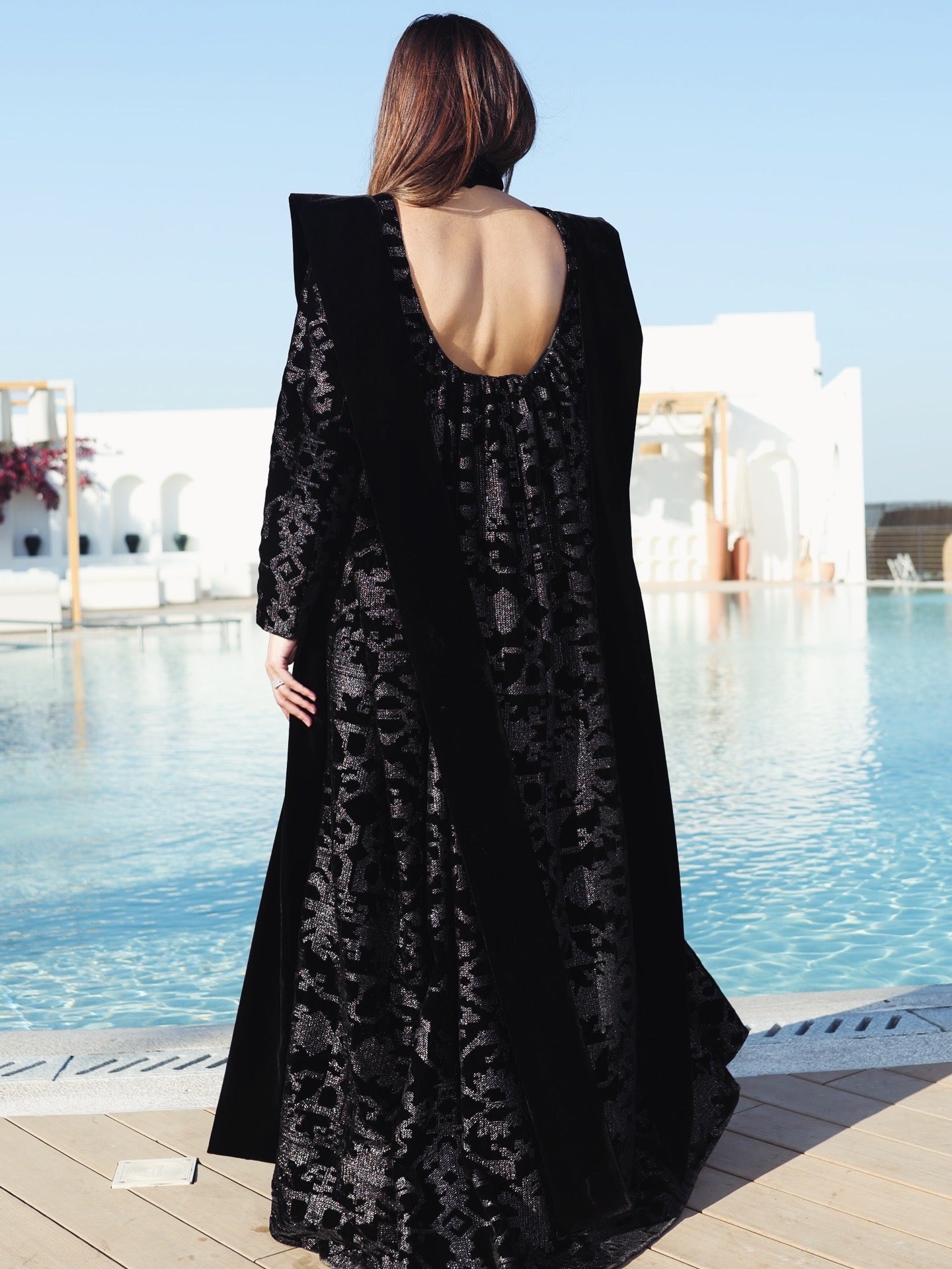 The Structured Shoulder Kaftan
