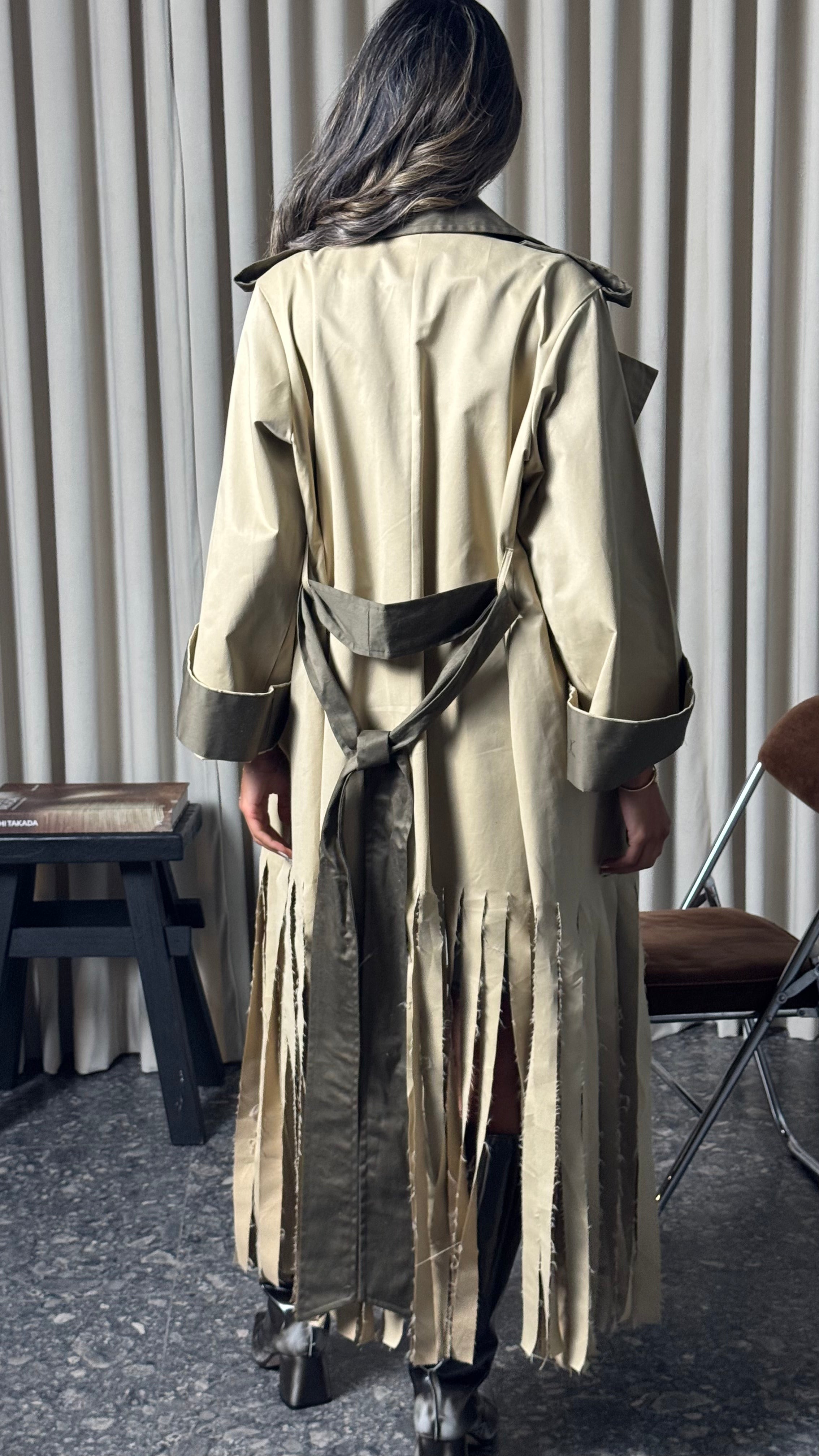 Mate by Code8 Faultline Tassel Coat