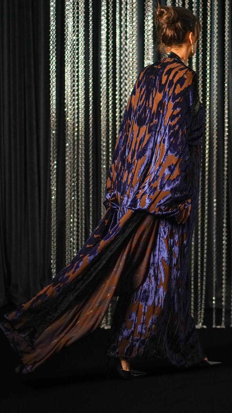 The Midnight Sapphire Dress