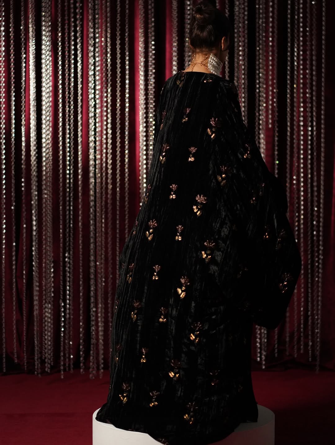 The Black Amber Set Kaftan