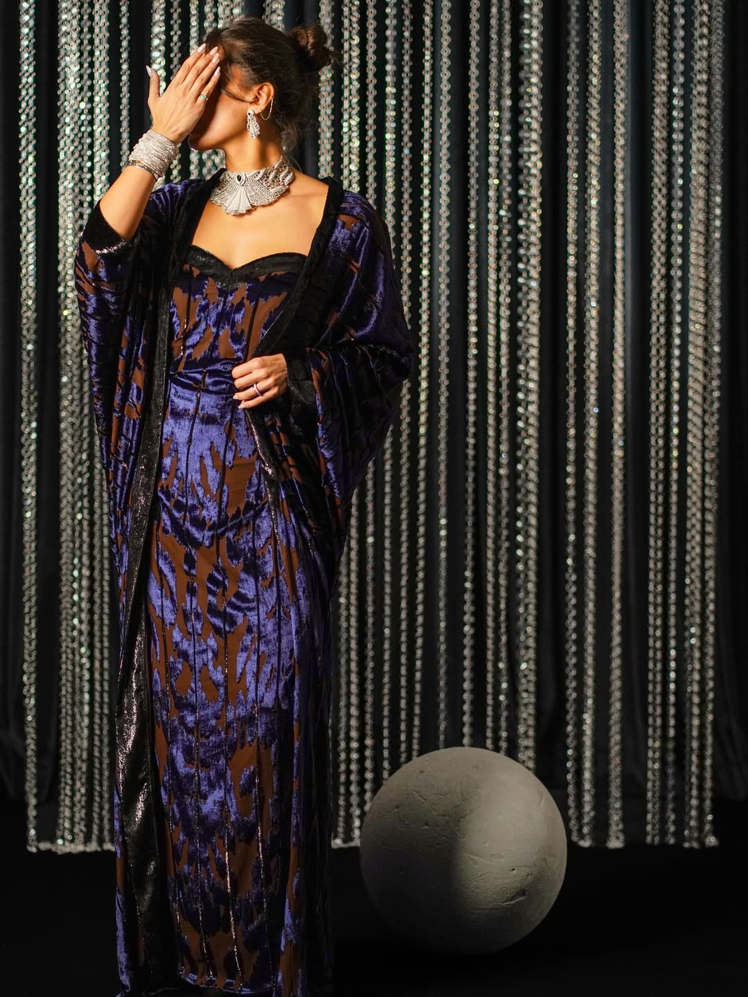 The Midnight Sapphire Dress