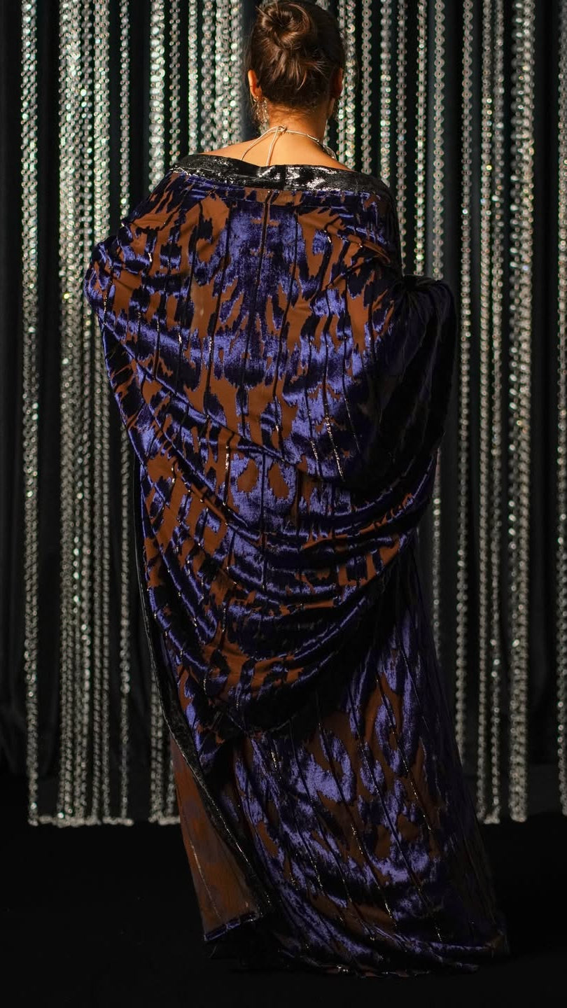 The Midnight Sapphire Dress