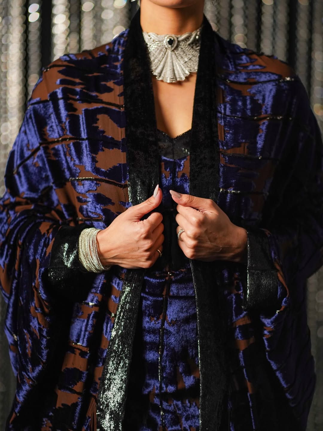 The Midnight Sapphire Dress