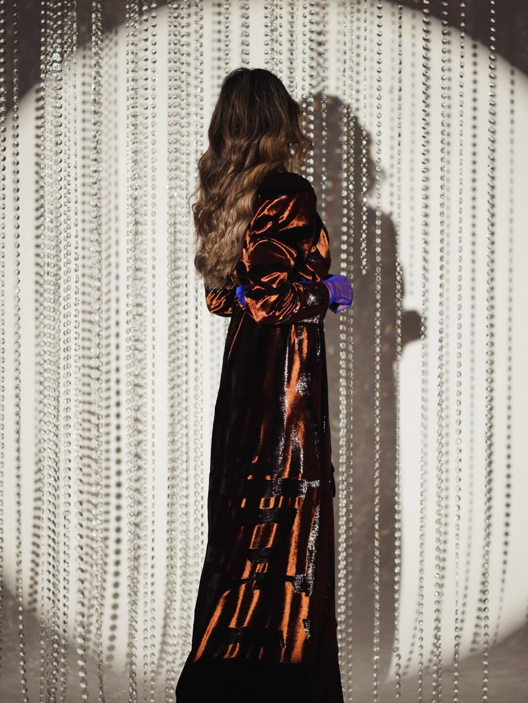 The Cobalt Muse Evening Kaftan