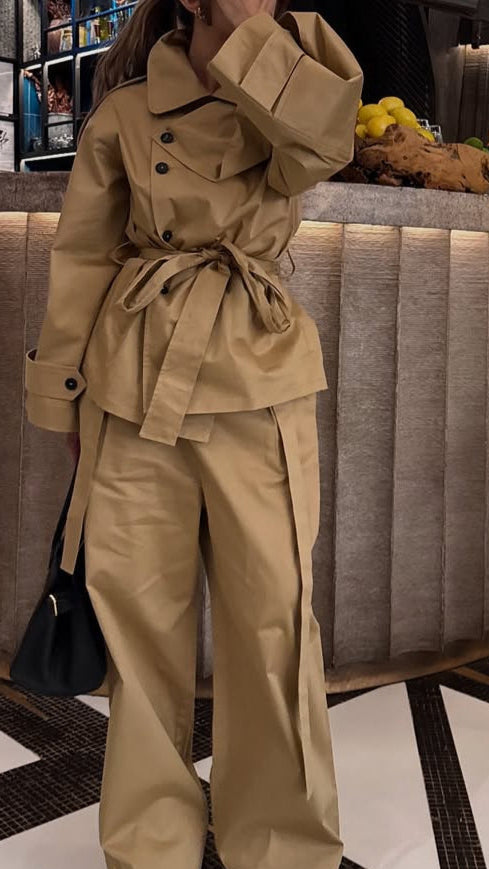 The Uptown Trench Set