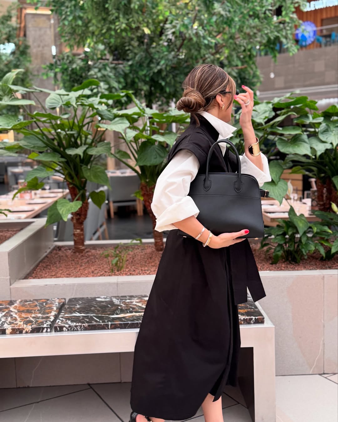 Detailed Long Coat W/Shirt