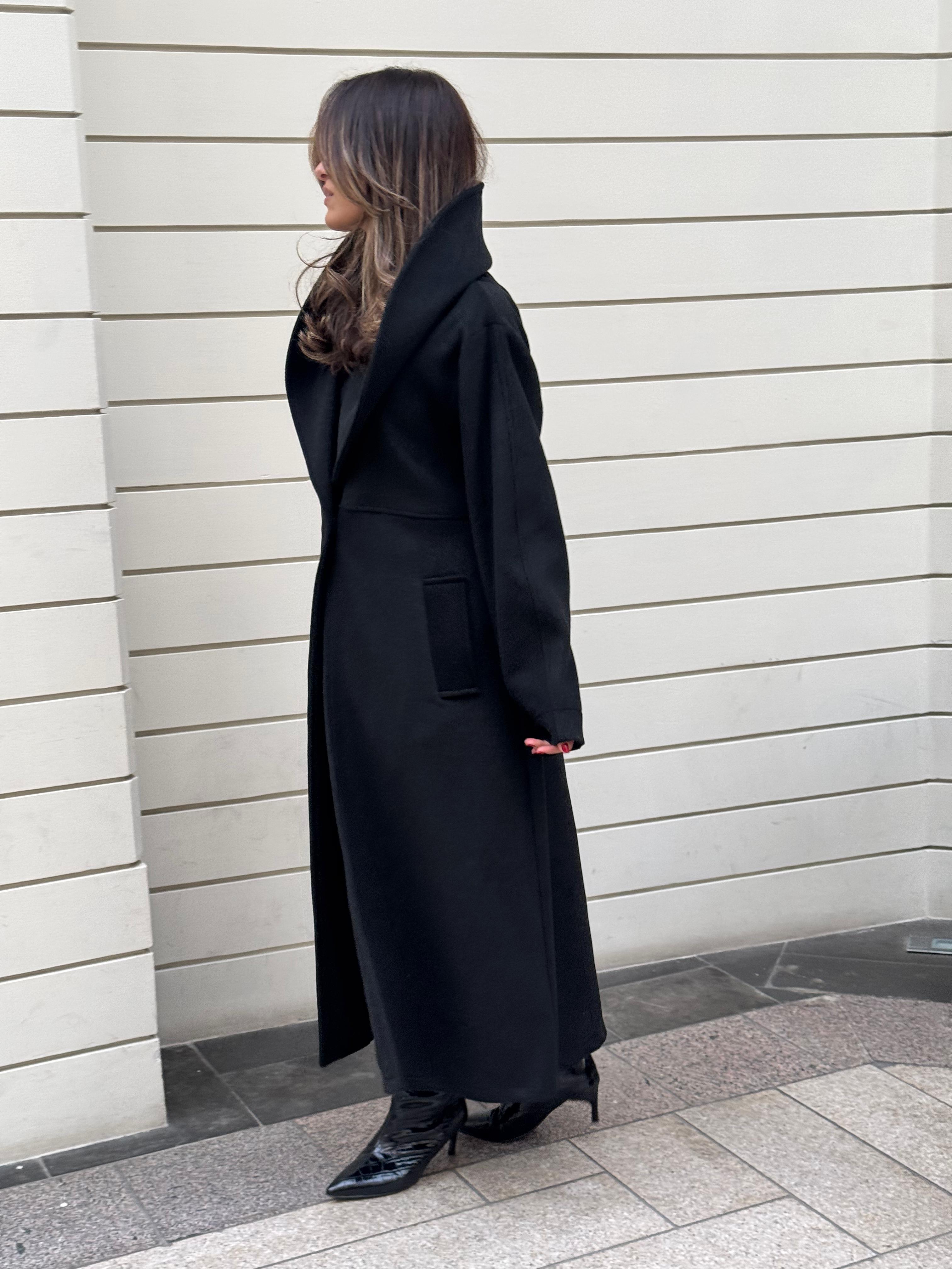 Over Size Collar Winter Coat