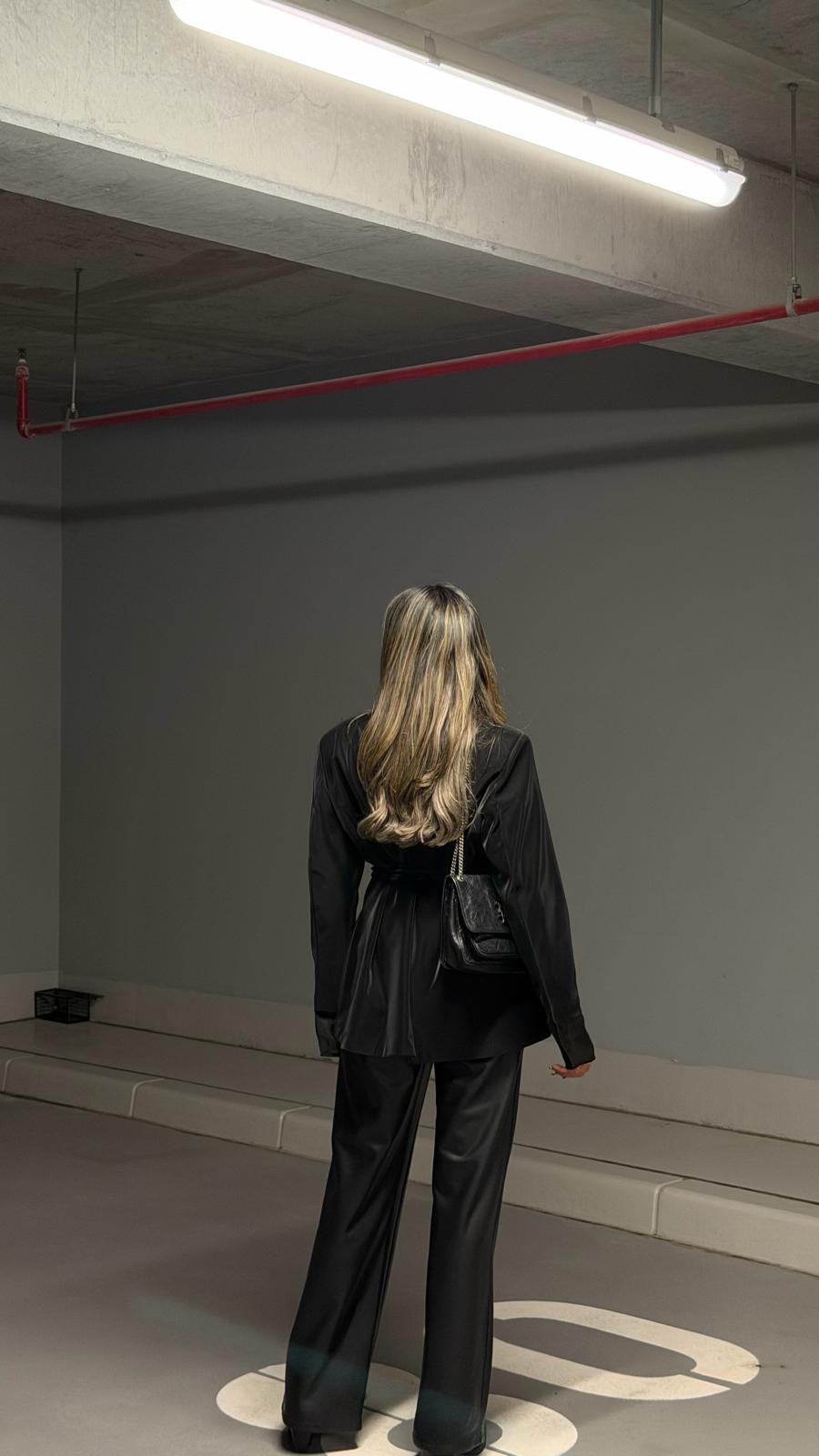 Mate by Code8 Rope belt wrap blazer