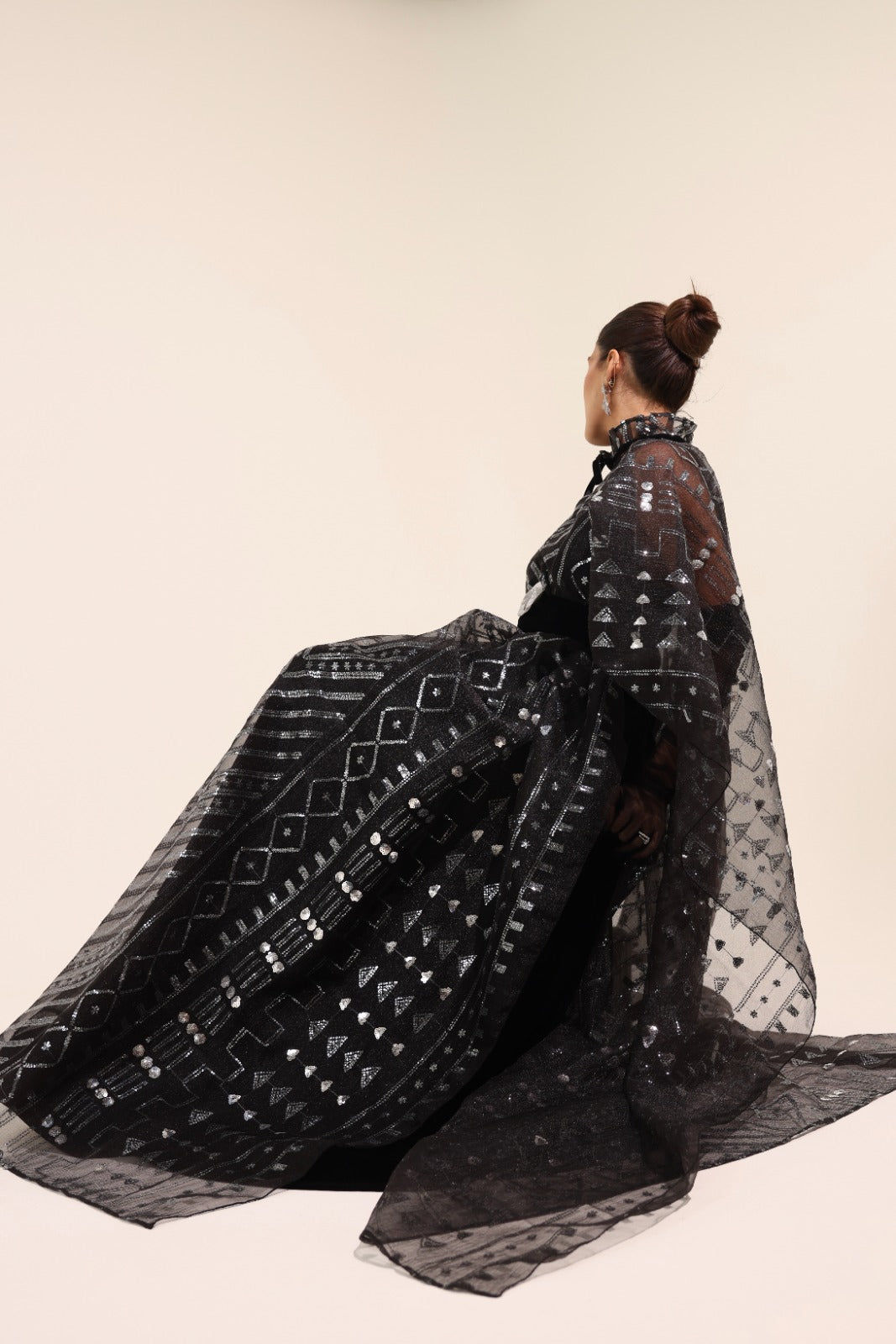 The Midnight Cipher Dress