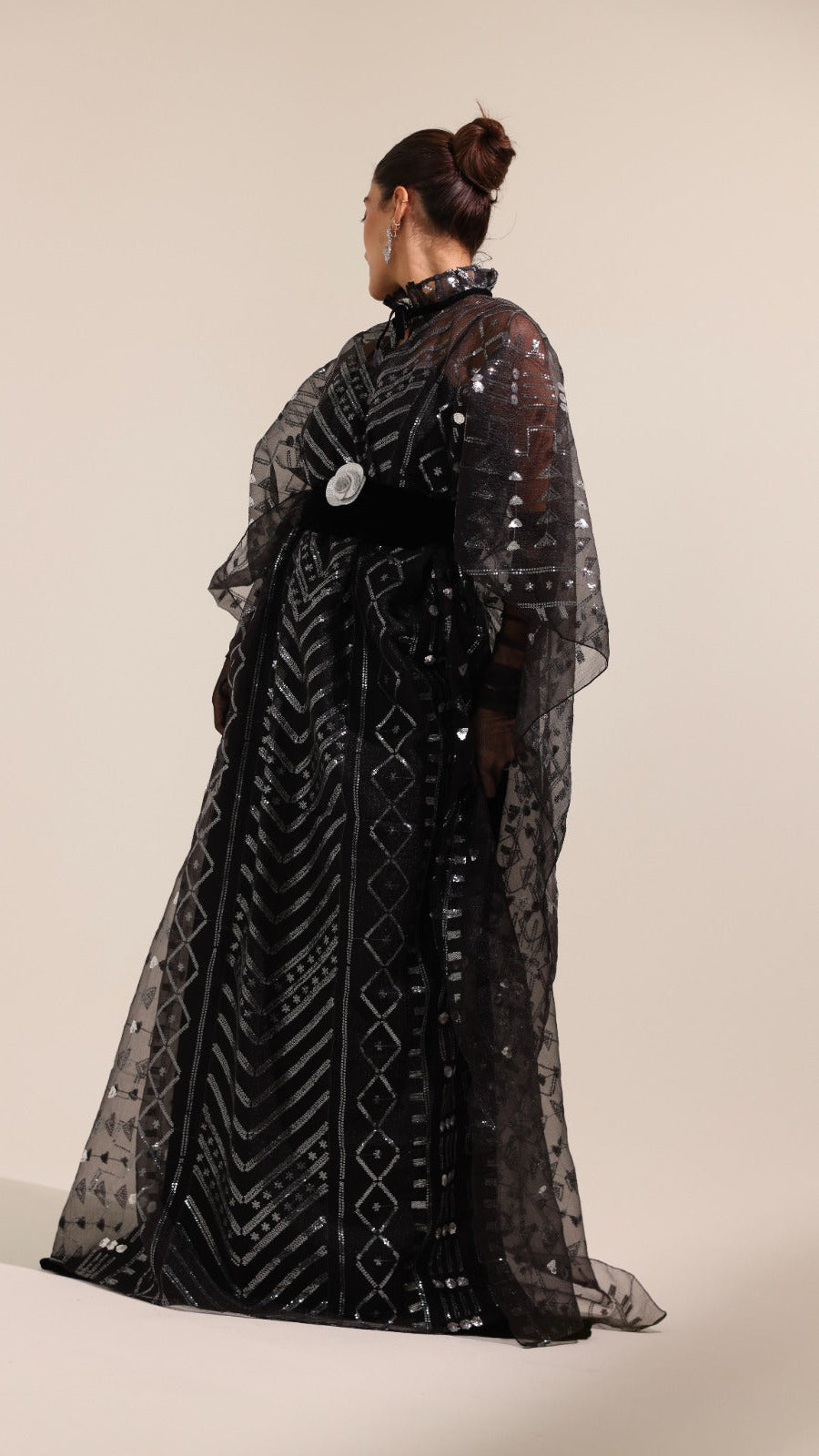 The Midnight Cipher Dress