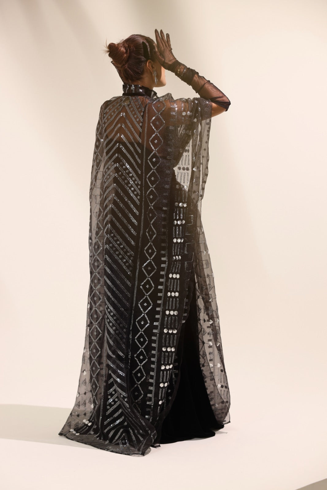 The Midnight Cipher Dress