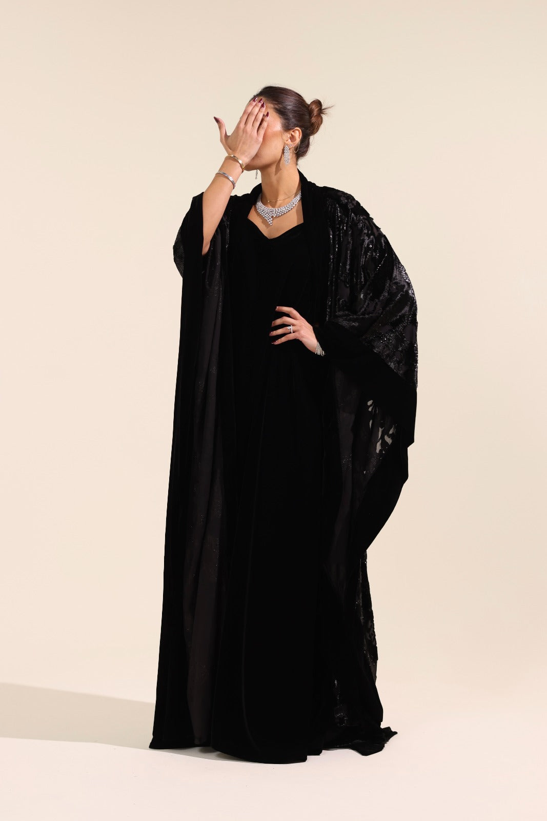 The Obsidian Veil Dress