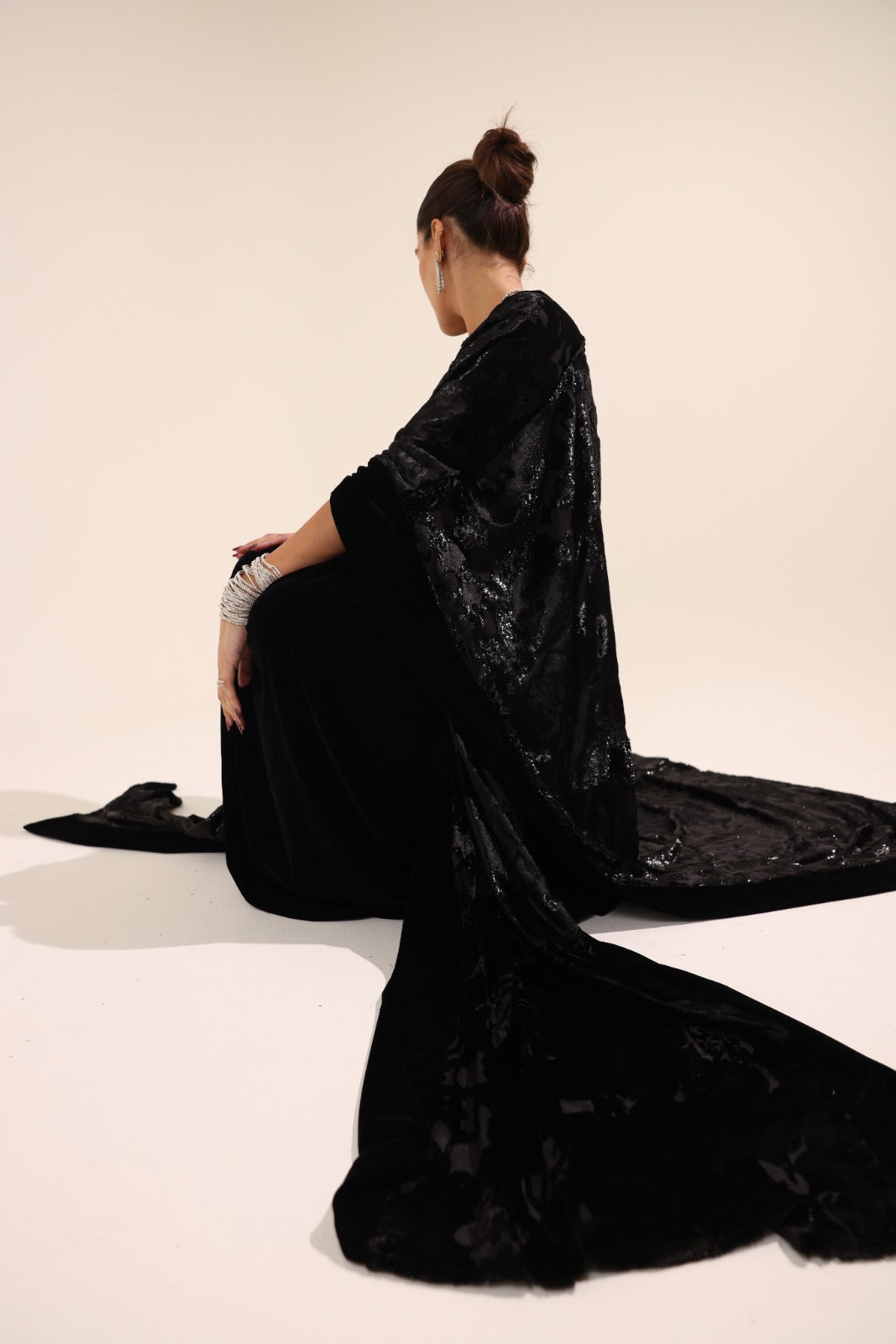 The Obsidian Veil Dress