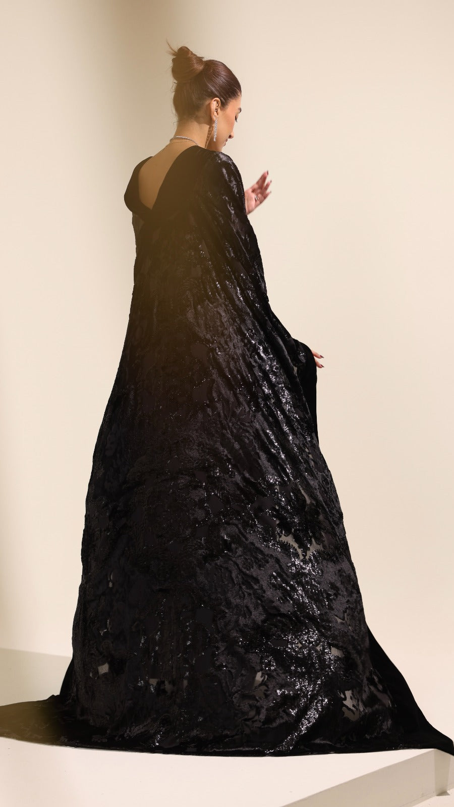 The Obsidian Veil Dress