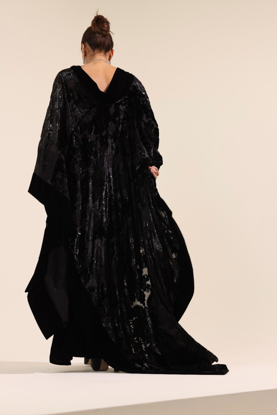 The Obsidian Veil Dress