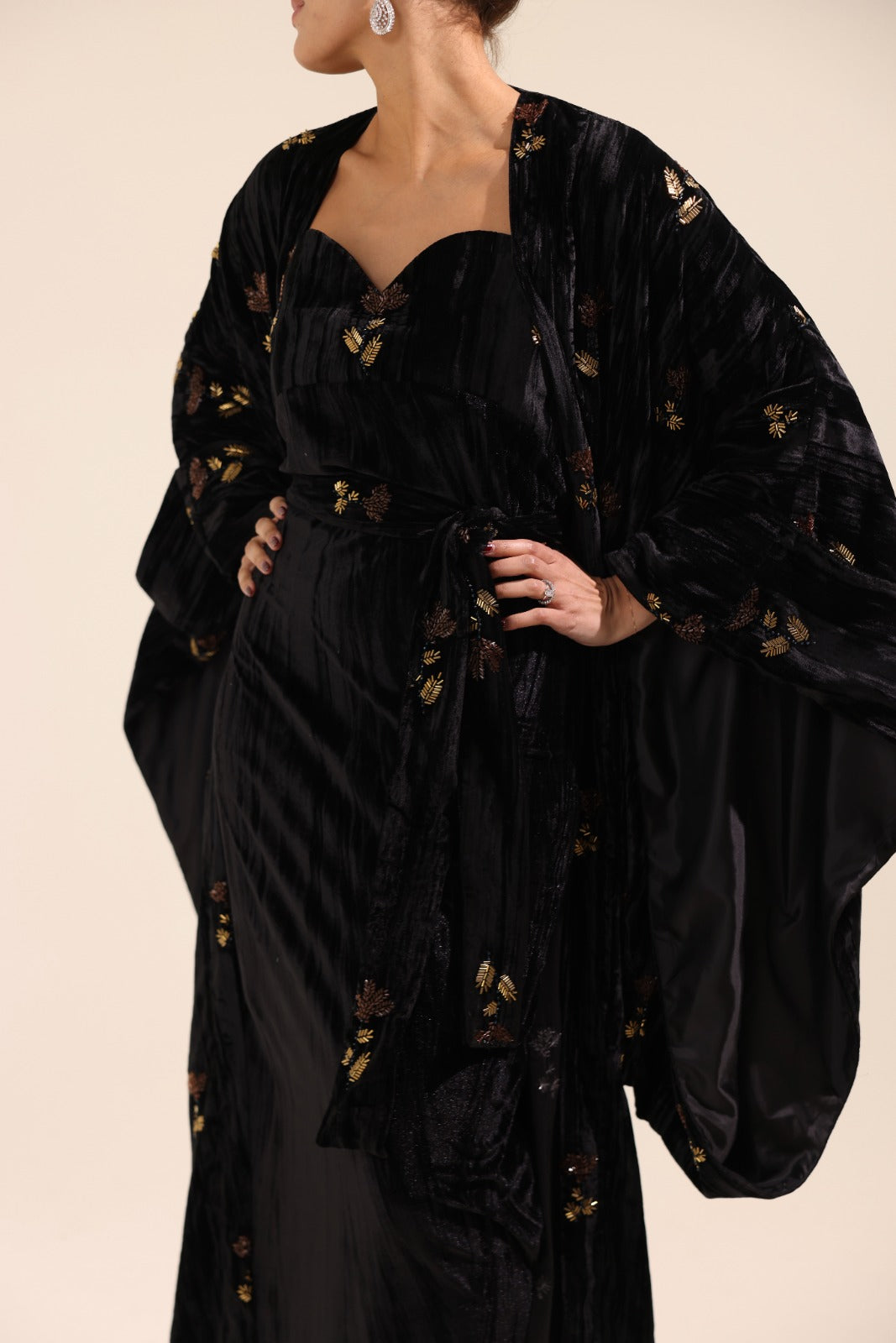 The Black Amber Set Dress